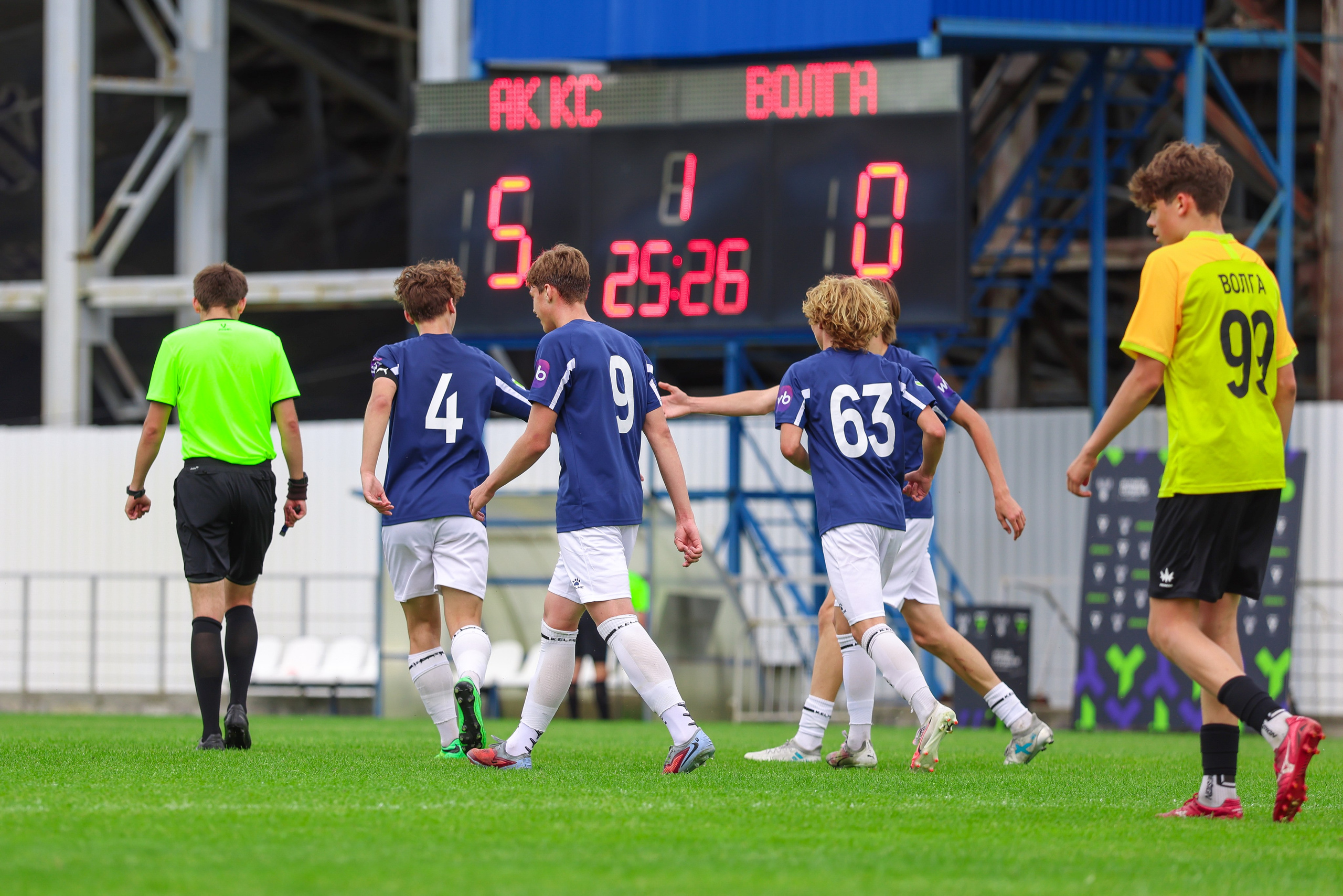 Юношеская футбольная лига Поволжье U-16. Крылья Советов — Волга
