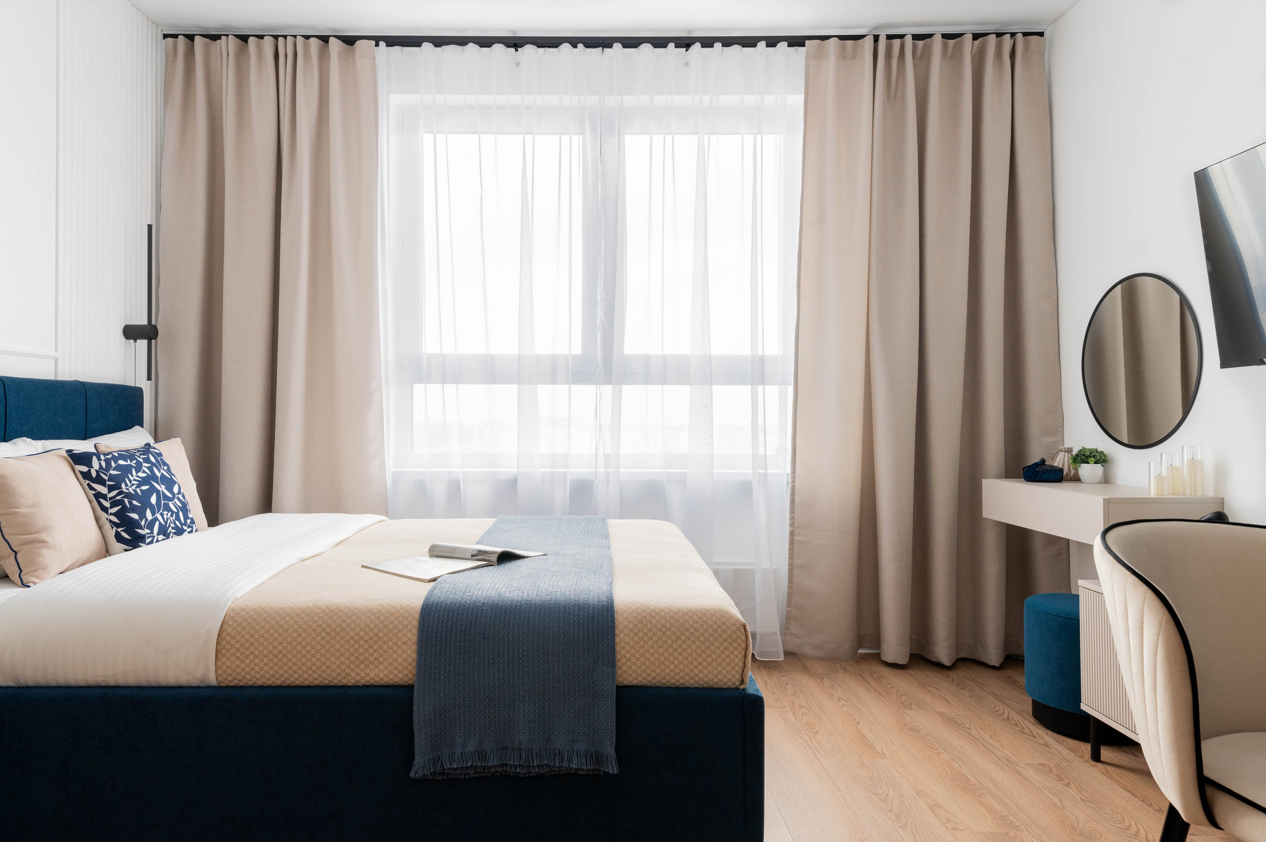 Съемка студии для посуточной аренды ЖК «Волга Парк». Интерьерный фотограф в Ярославле. Вероника Лазыкина