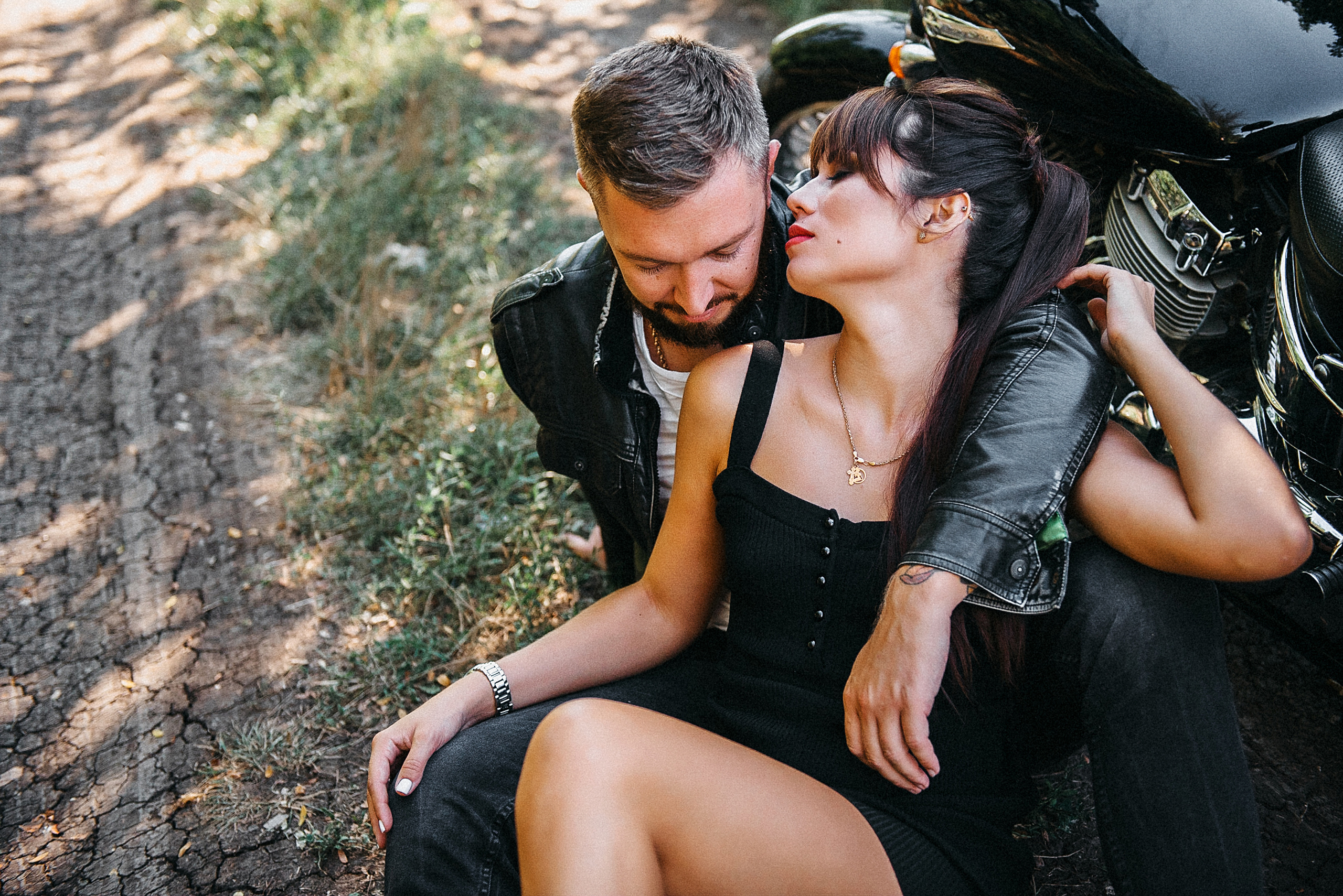 Love Story на мото. Свадебный и семейный фотограф в Краснодаре