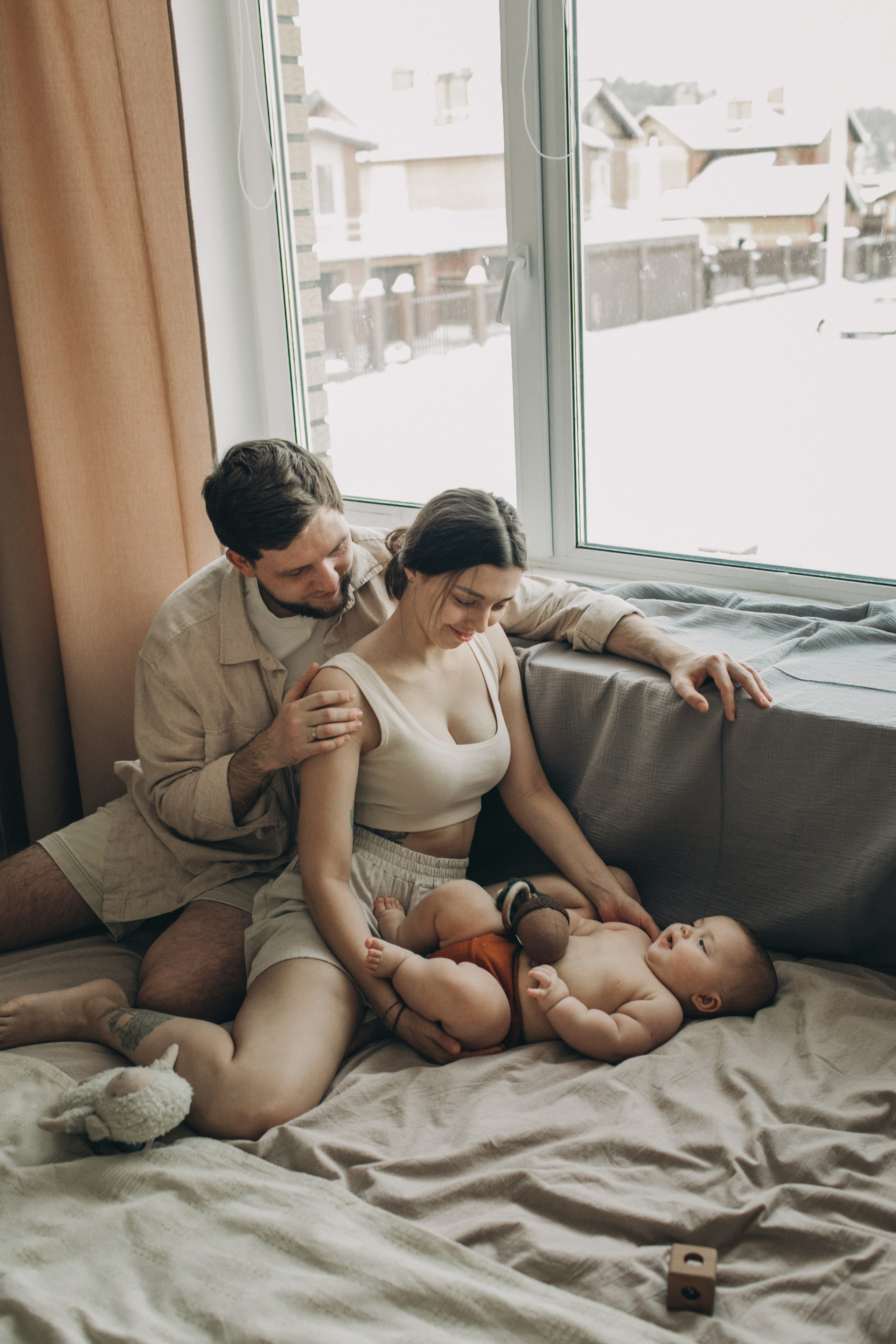 Лев, Мила, Леша. Семейный фотограф Томск