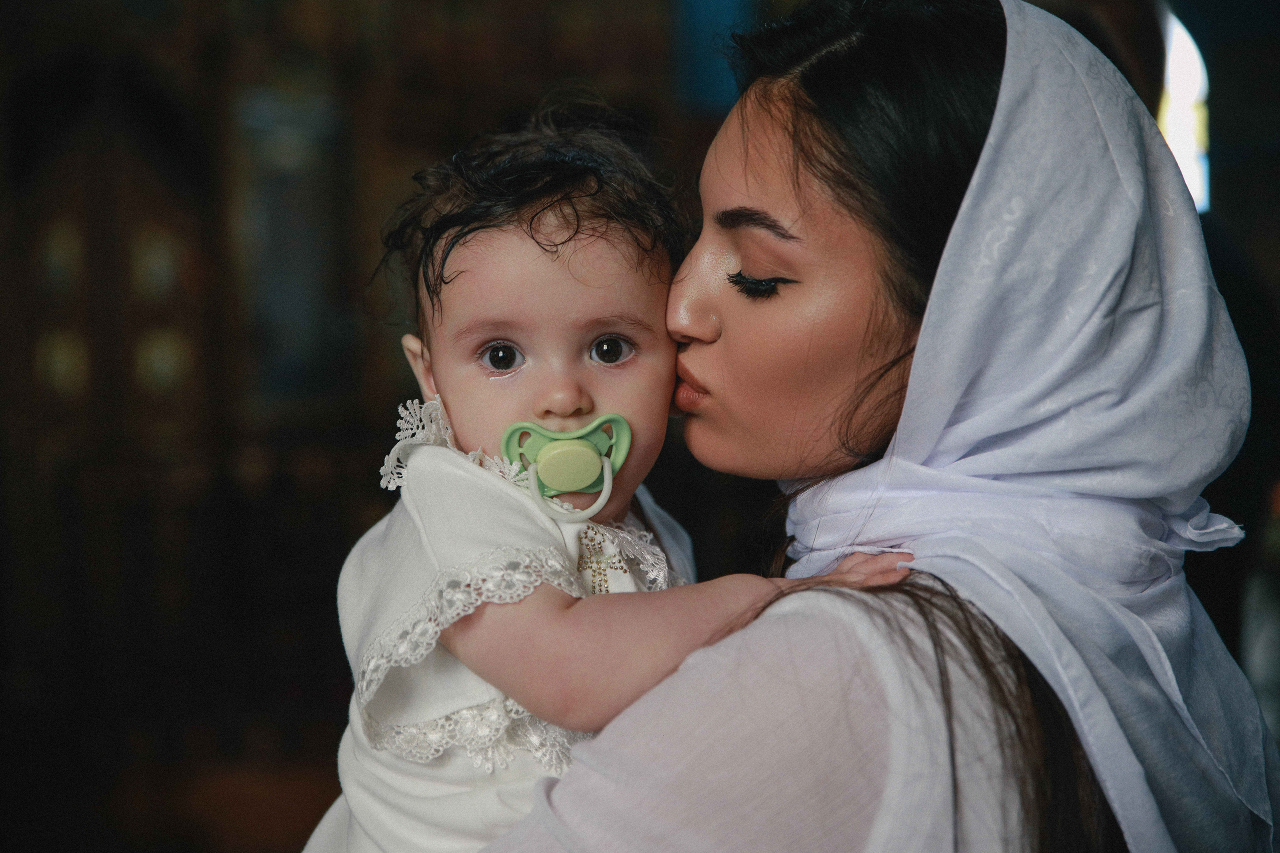 История крещения Алисы). Свадебный фотограф Мироманов Николай в Крыму