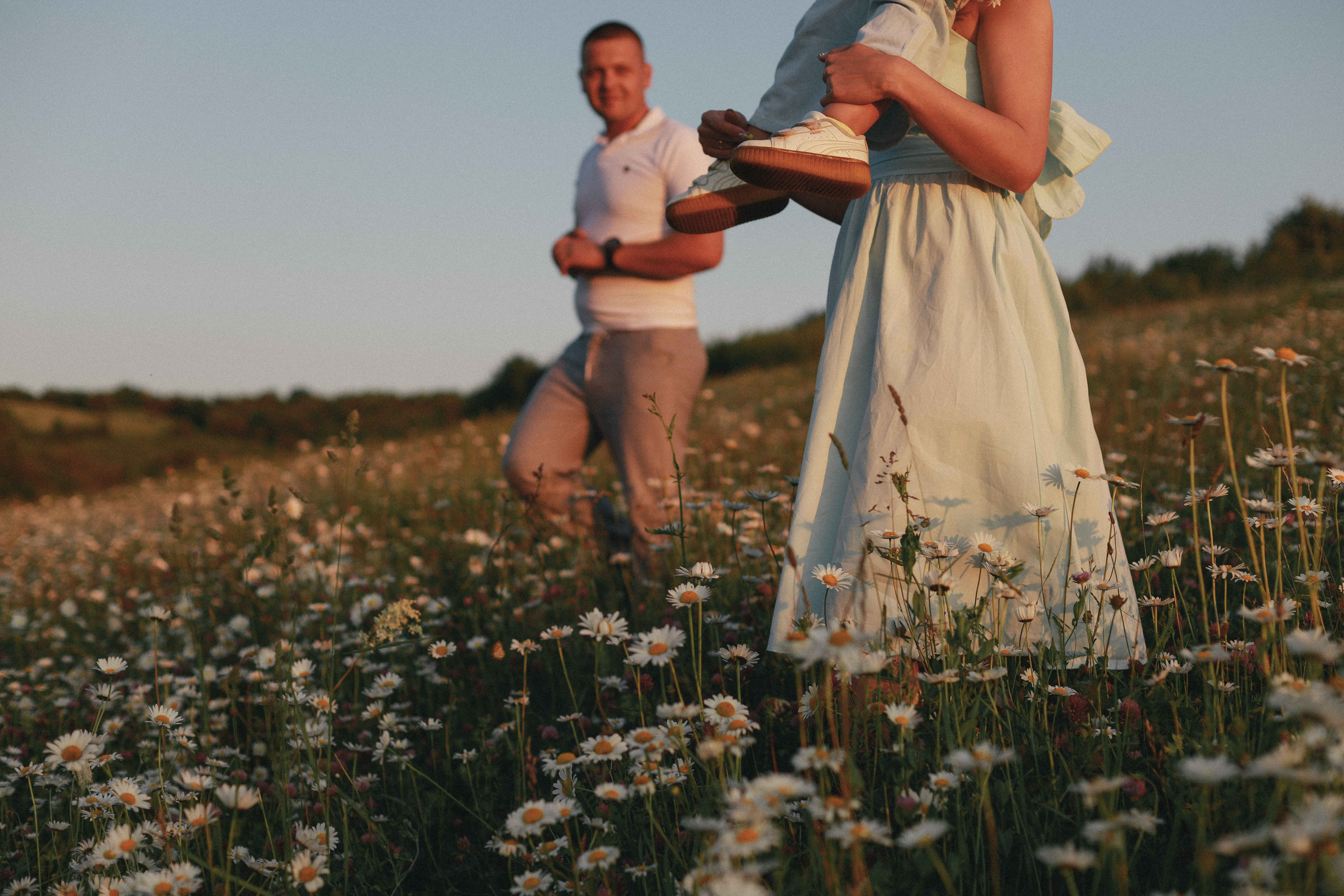Согреты любовью и вечерним солнышком. Чудесная семья с открытой и чистой душой. Свадебный фотограф Мироманов Николай в Крыму