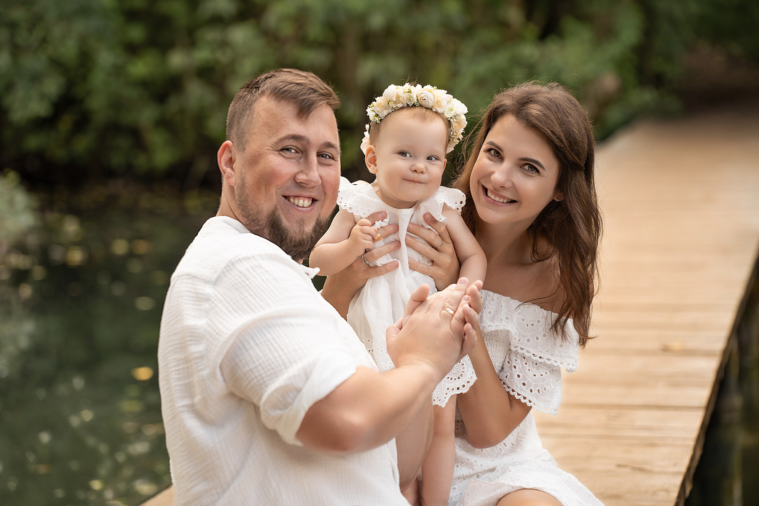 Прогулочная семейная фотосессия