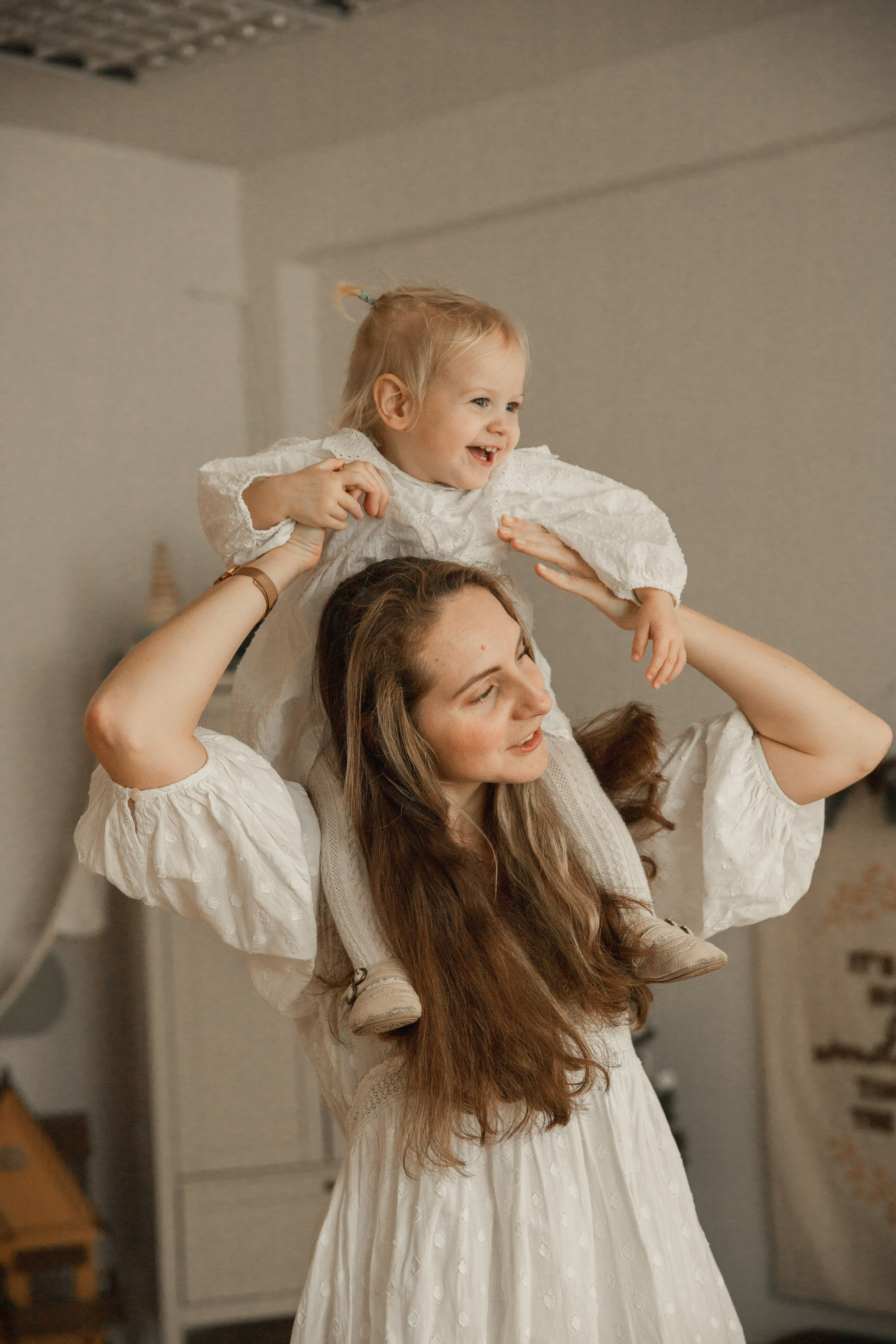 Мама и дочка. Свадебный и портретный фотограф в Москве Мария Кравченко