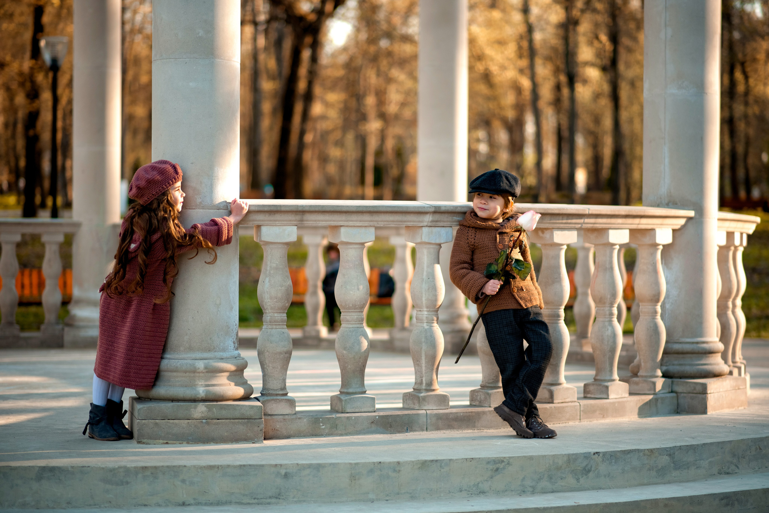 Лев и Диана. Детская фотосессия в парке. Семейный и детский фотограф в Туле Светлана Воронкова