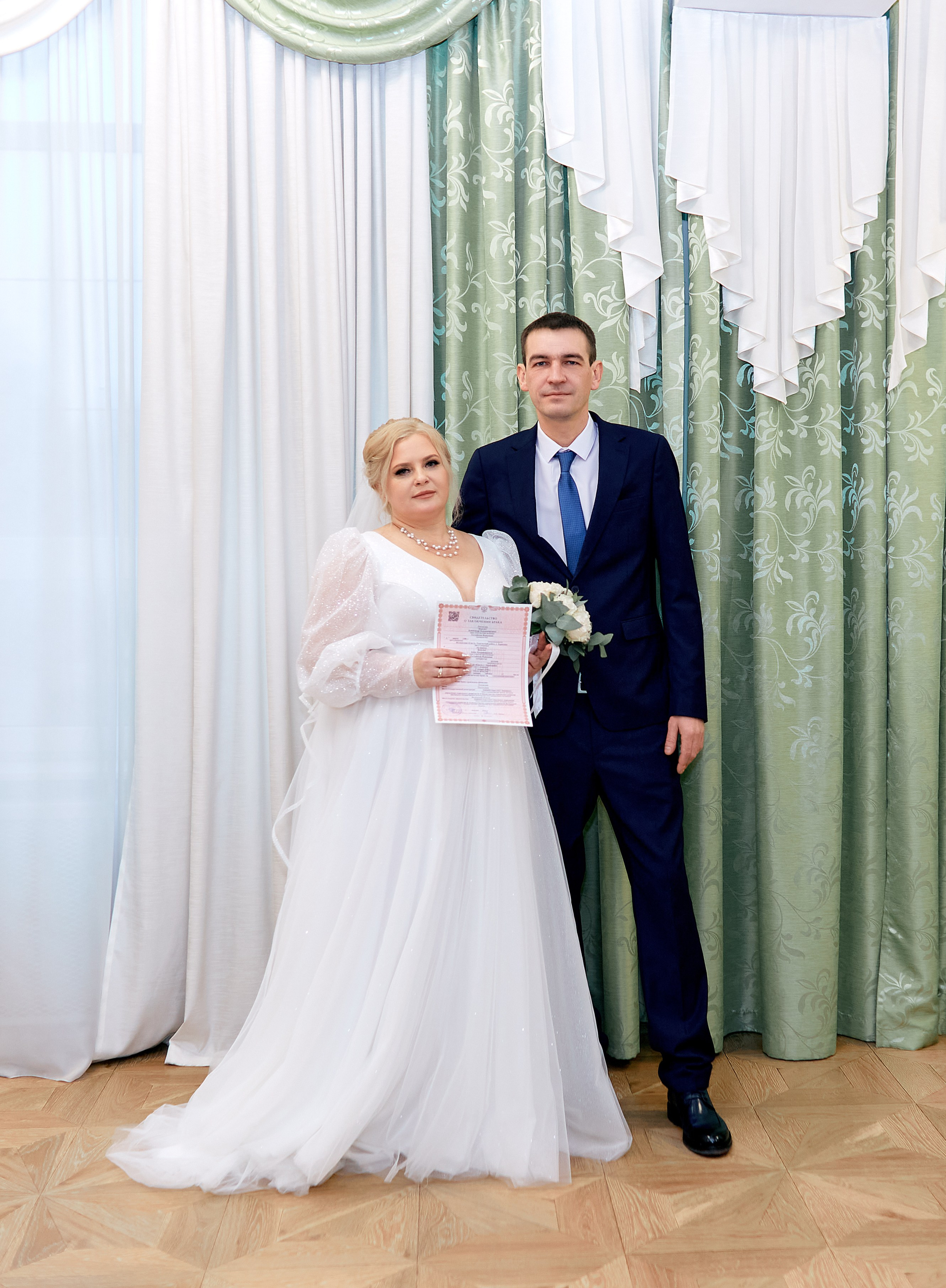 Анна и Александр 17.01.2025 Подольский ЗАГС, Дубровицы. Прончатова Алина. Свадебный и семейный фотограф