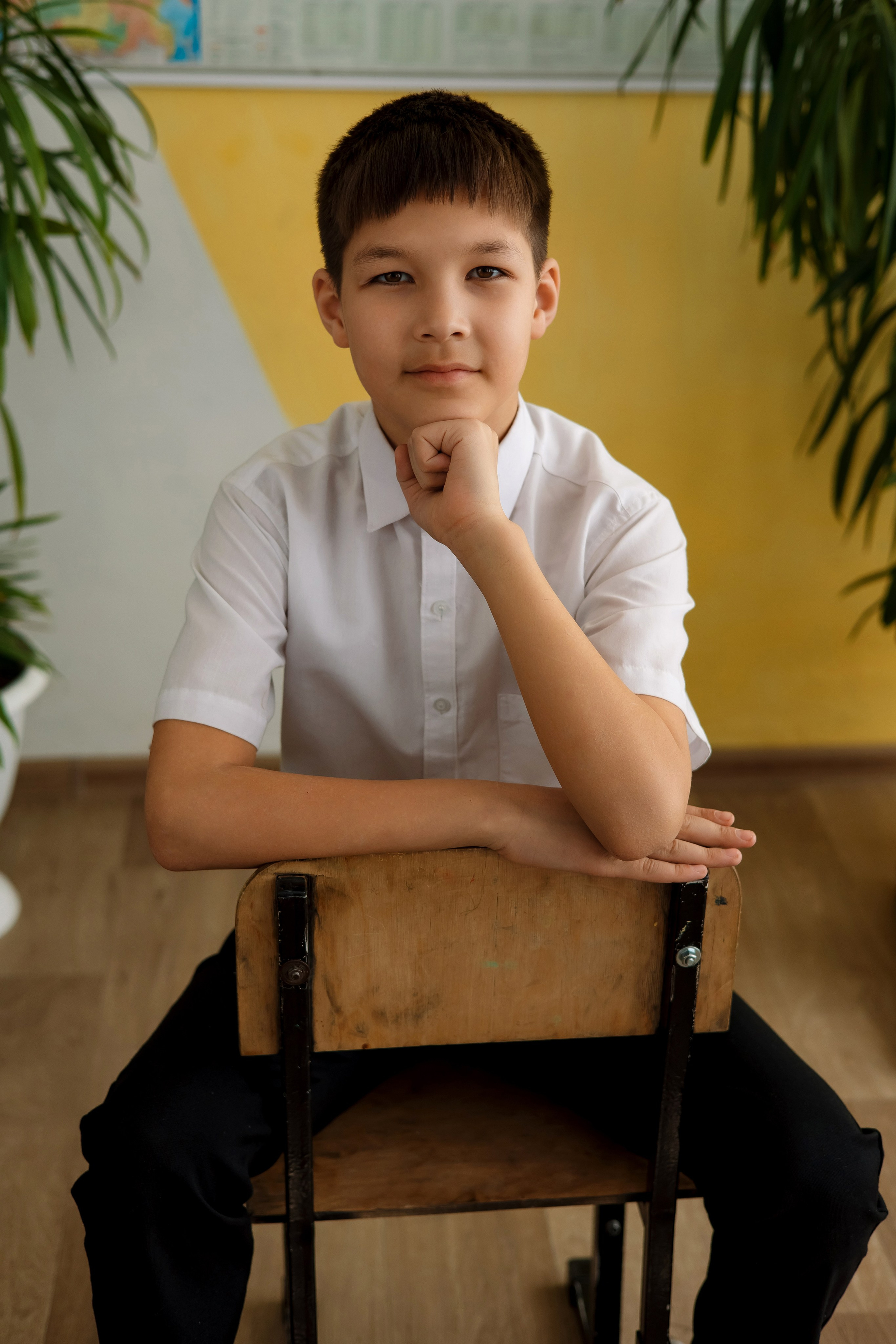 4 класс с. Барабаш. Фотограф Любовь Корниенко, Примоский край