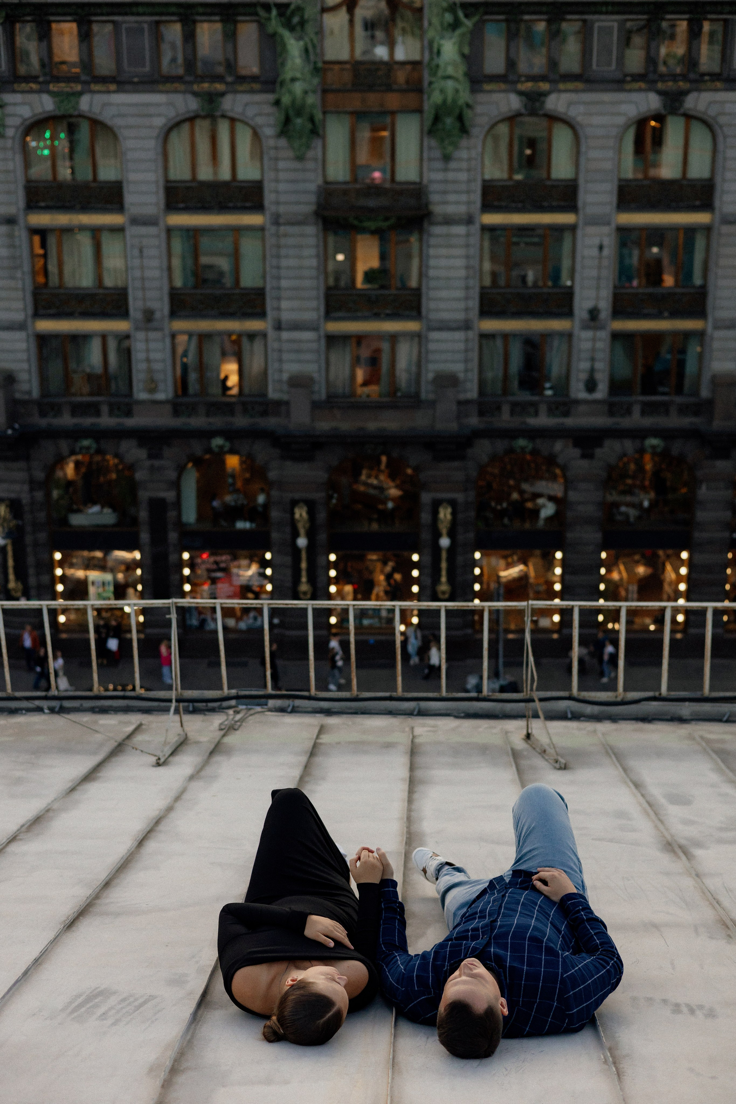 Романтика питерских крыш. Свадебный фотограф в Санкт-Петербурге Ксения Кобышева