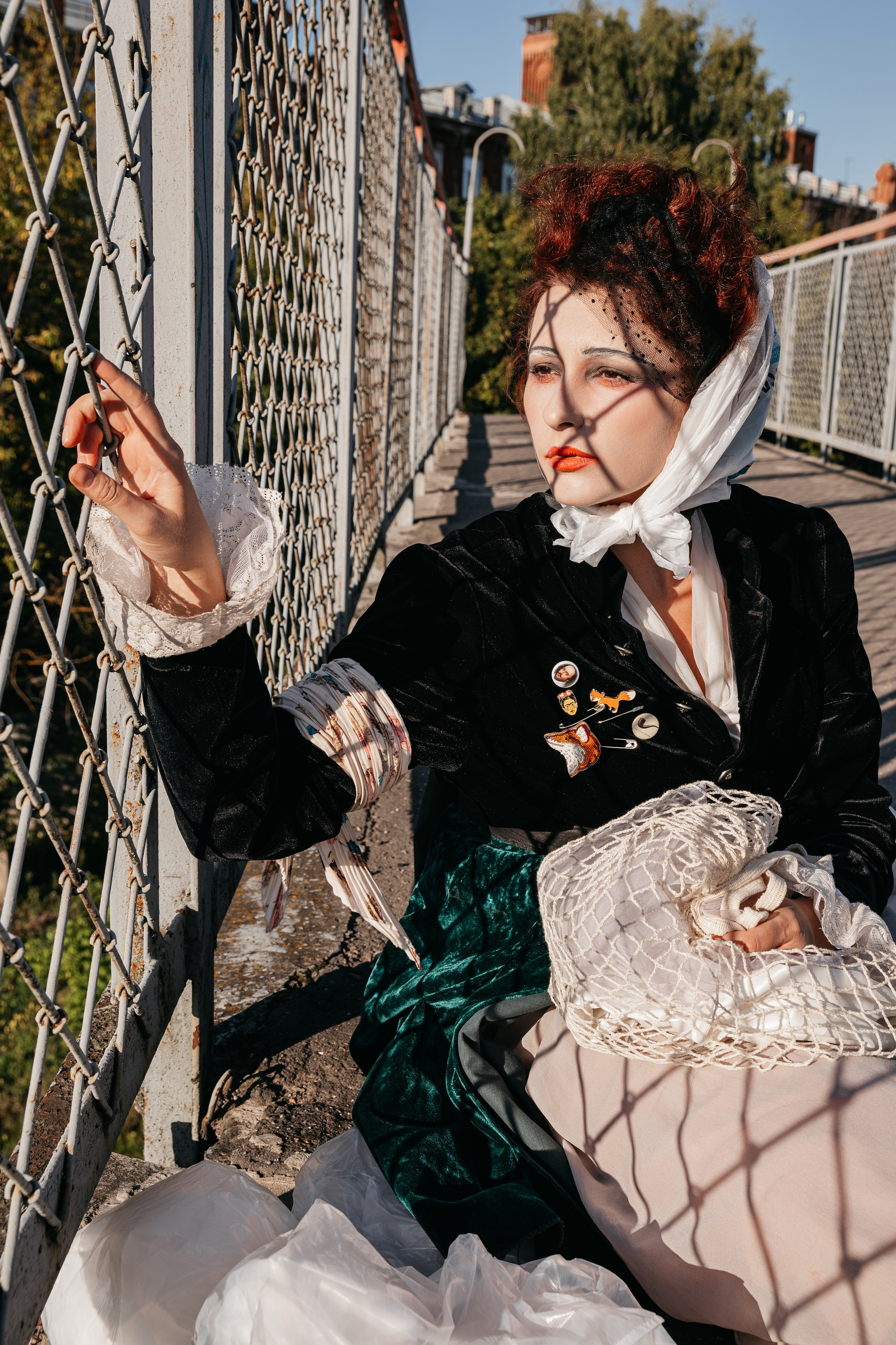 Джамиля. Творческая съемка во дворах Пролетарки. Фотограф в Твери Лагодная Яна