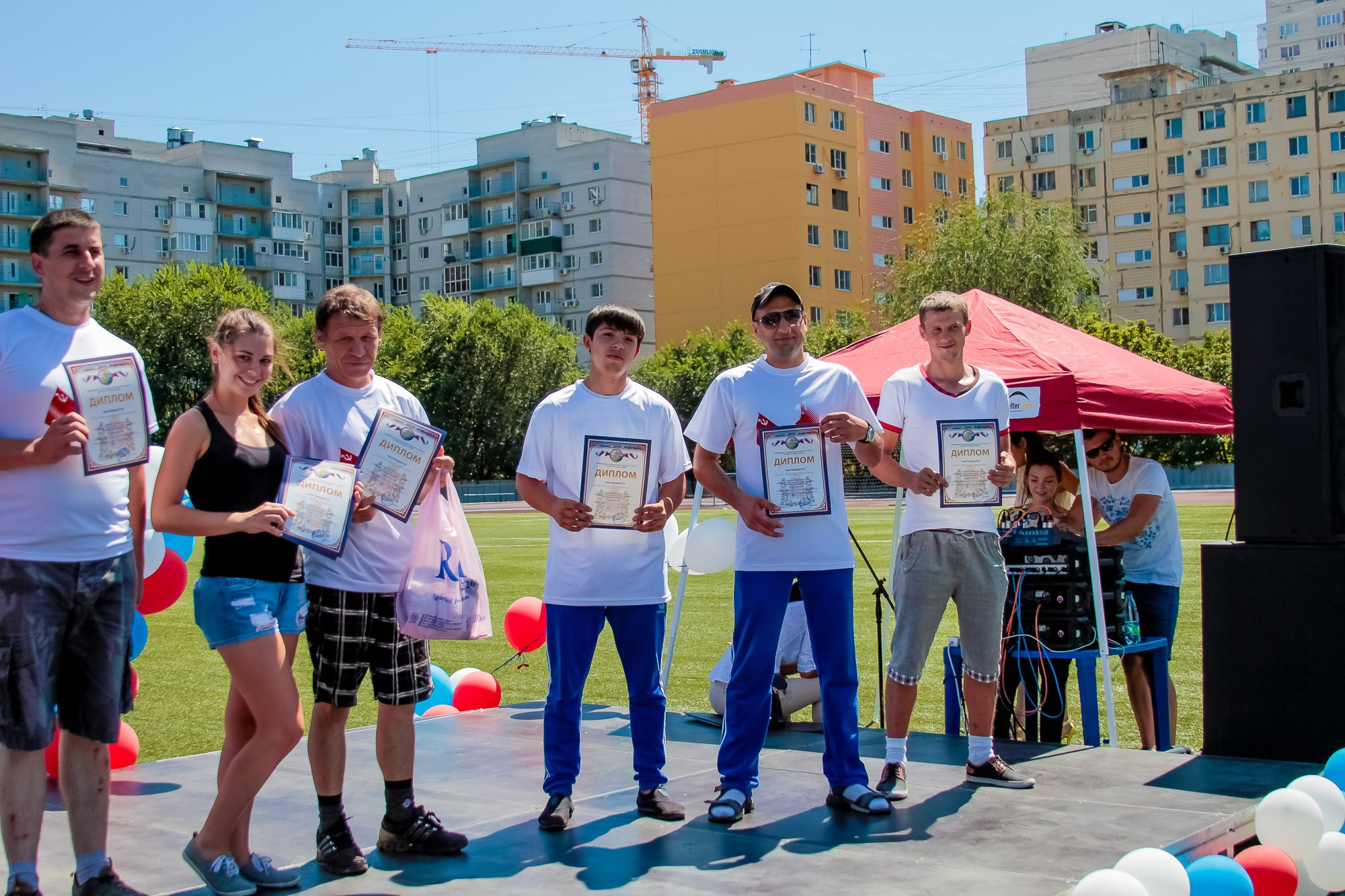 День Физкульт. Максим Матвийченко и Виктория Басова профессионалы своего дела