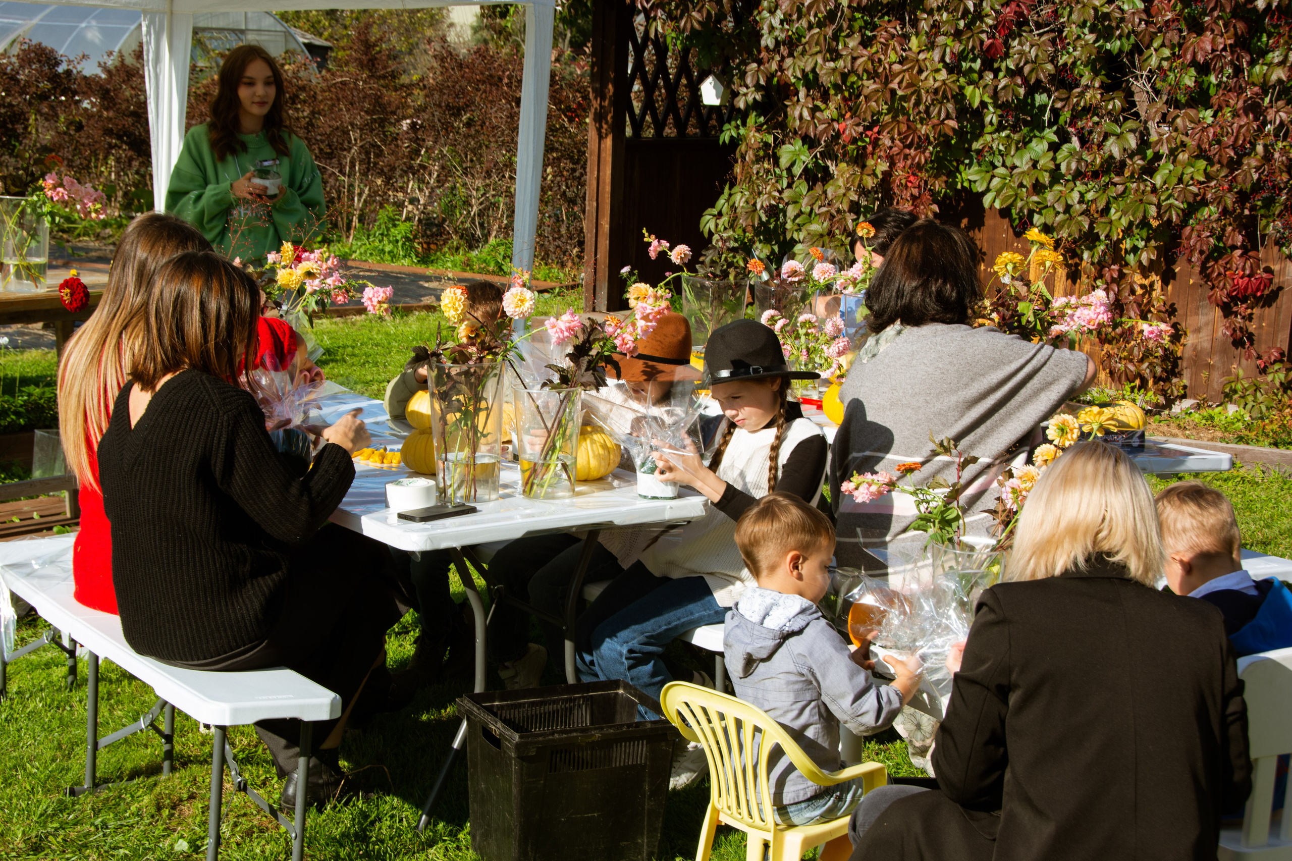 Цветник. закрытие сезона. Семейный и репортажный фотограф в Хабаровске Татьяна Болычева