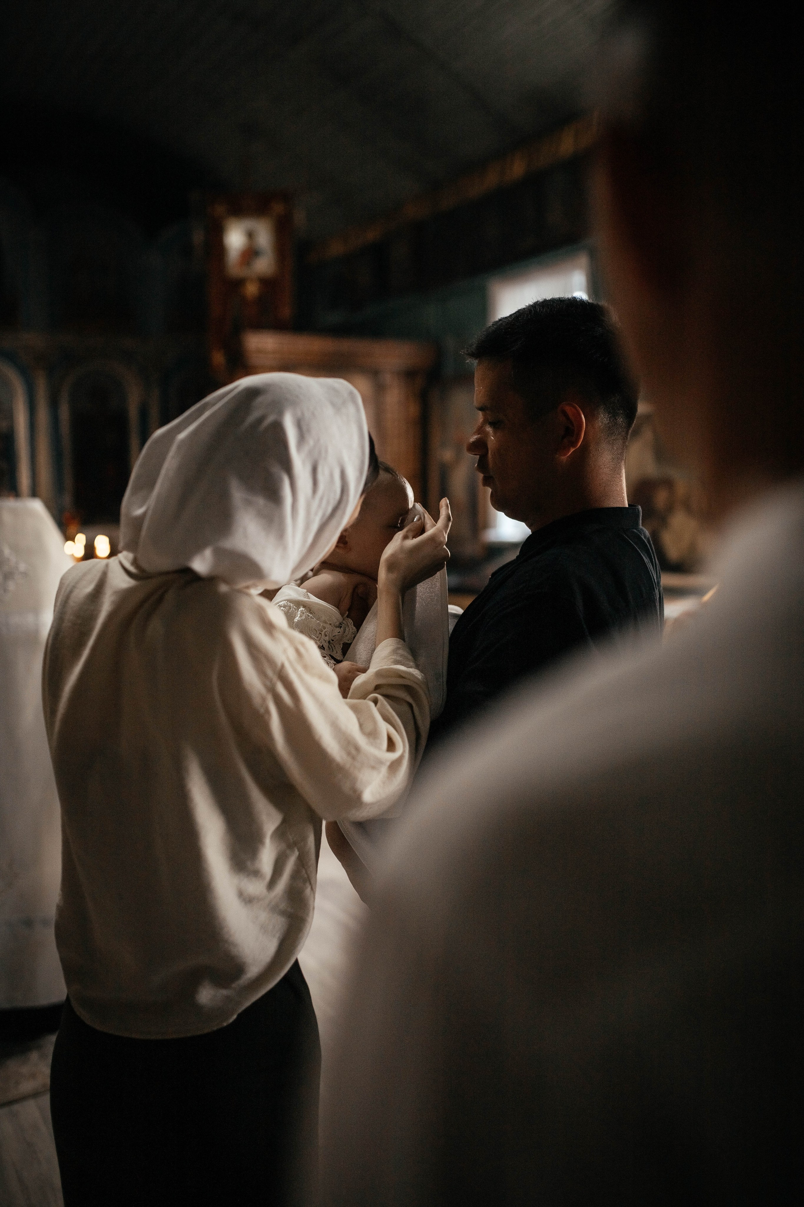 Таинство Крещения Мирославы. Фотограф Сальск Катерина