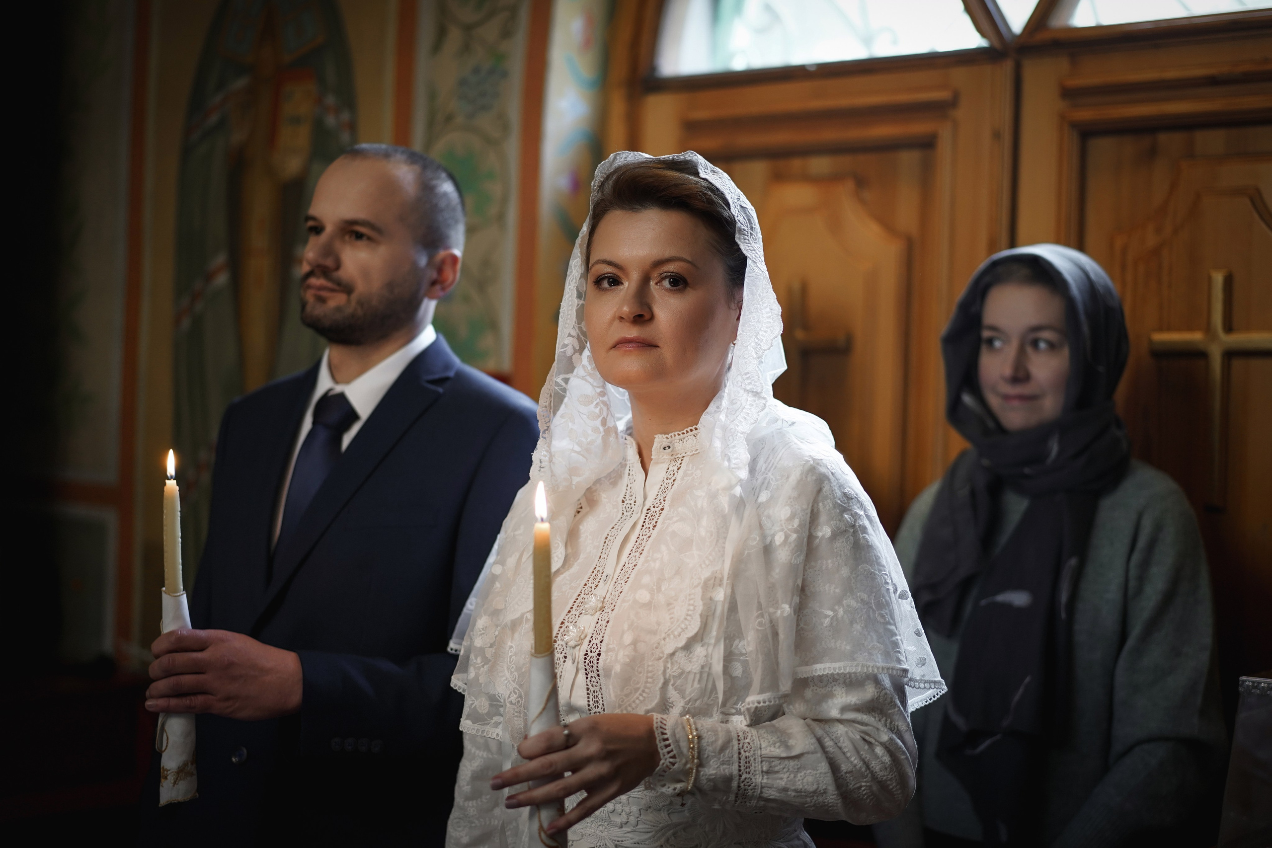 Венчание в Троицком храме. Свадебный фотограф в Ростове-на-Дону. Таинство Крещения и Венчания, семейные фотосессии. Алёна Чёботова