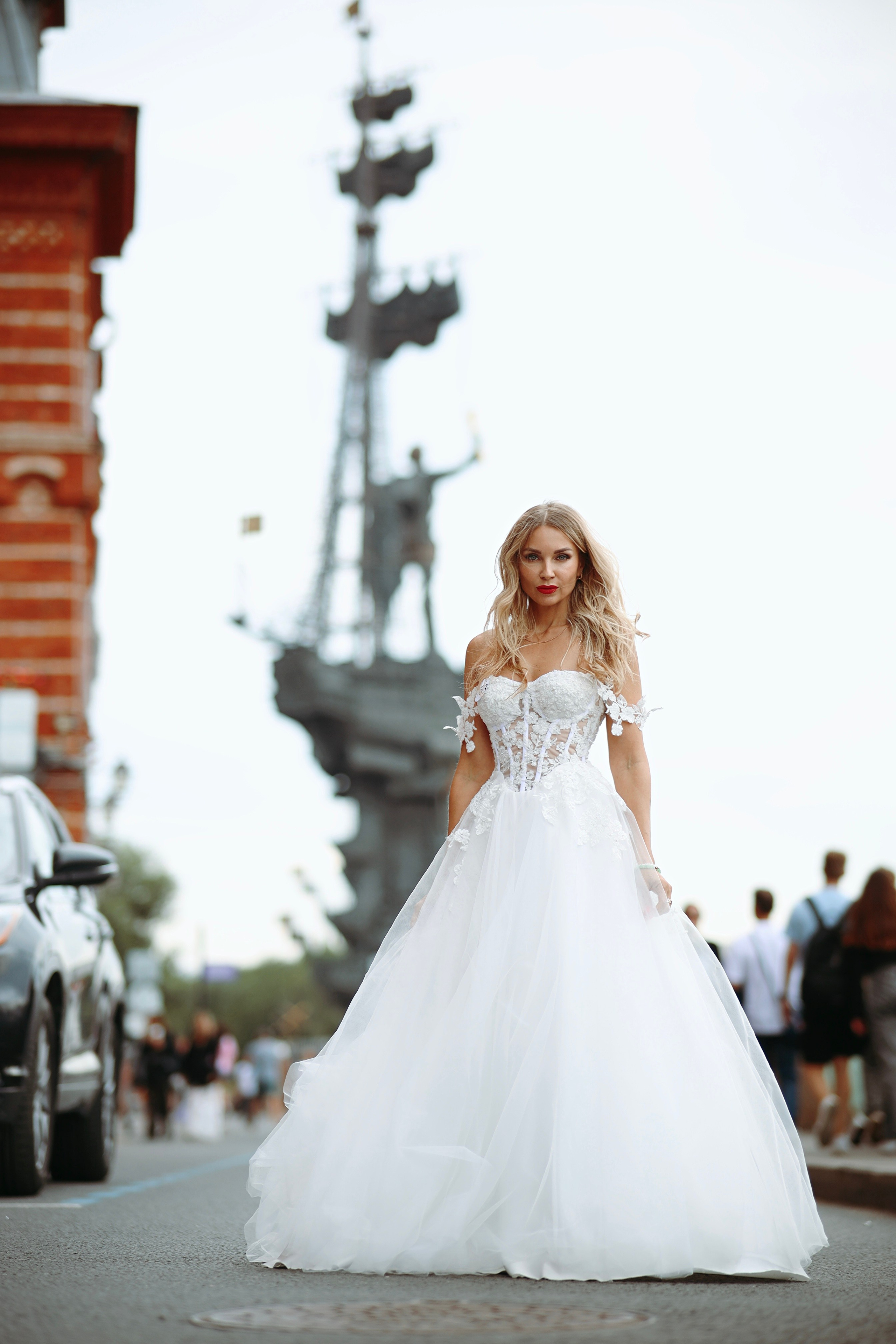 Показ свадебных платьев. DariaVolz — photo shoots in Europe and Russia