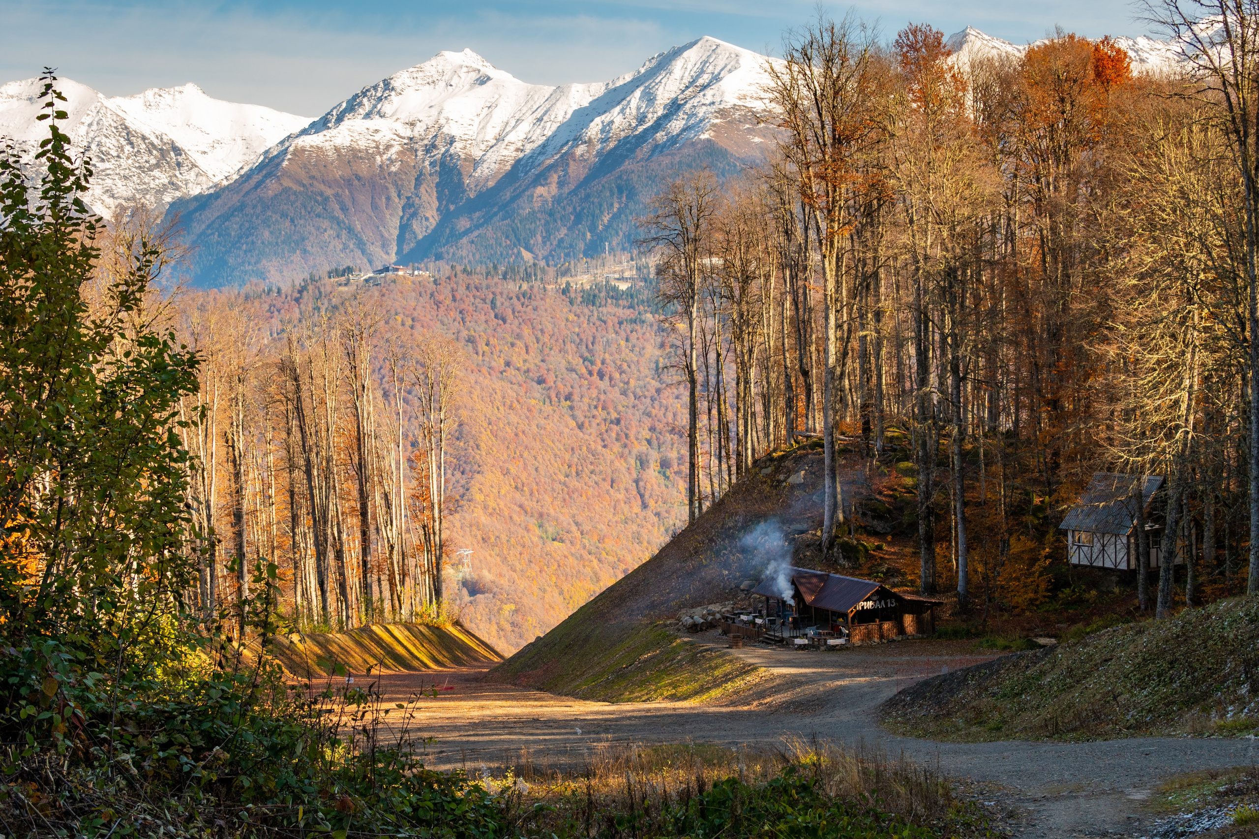 Mice мероприятие — прогулка на водопад Поликаря на курорте Красная Поляна. Репортажный фотограф в Красной Поляне и Сочи Павлюченко Екатерина