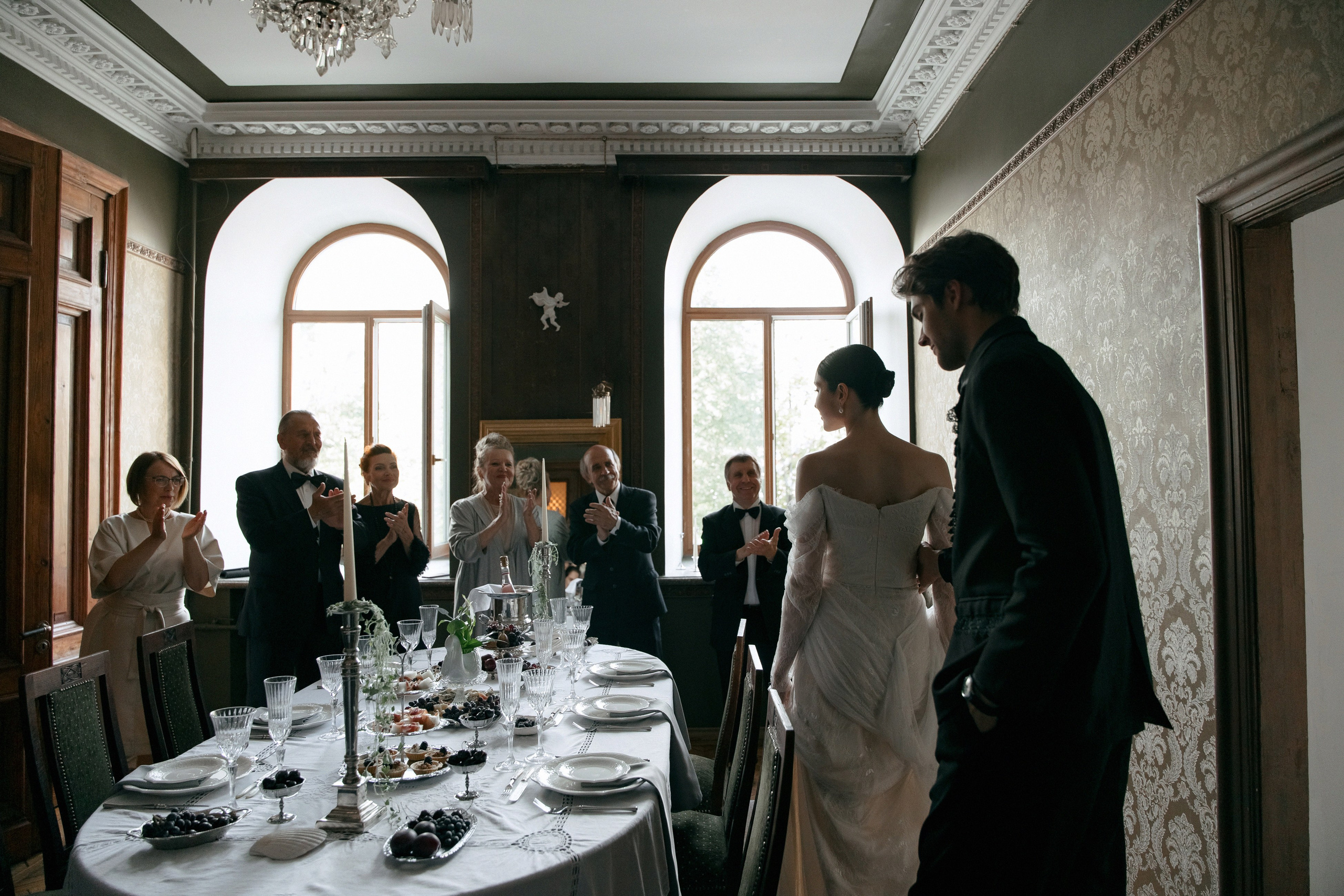 Винтажная история Полины и Дмитрия. Свадебный фотограф Москва