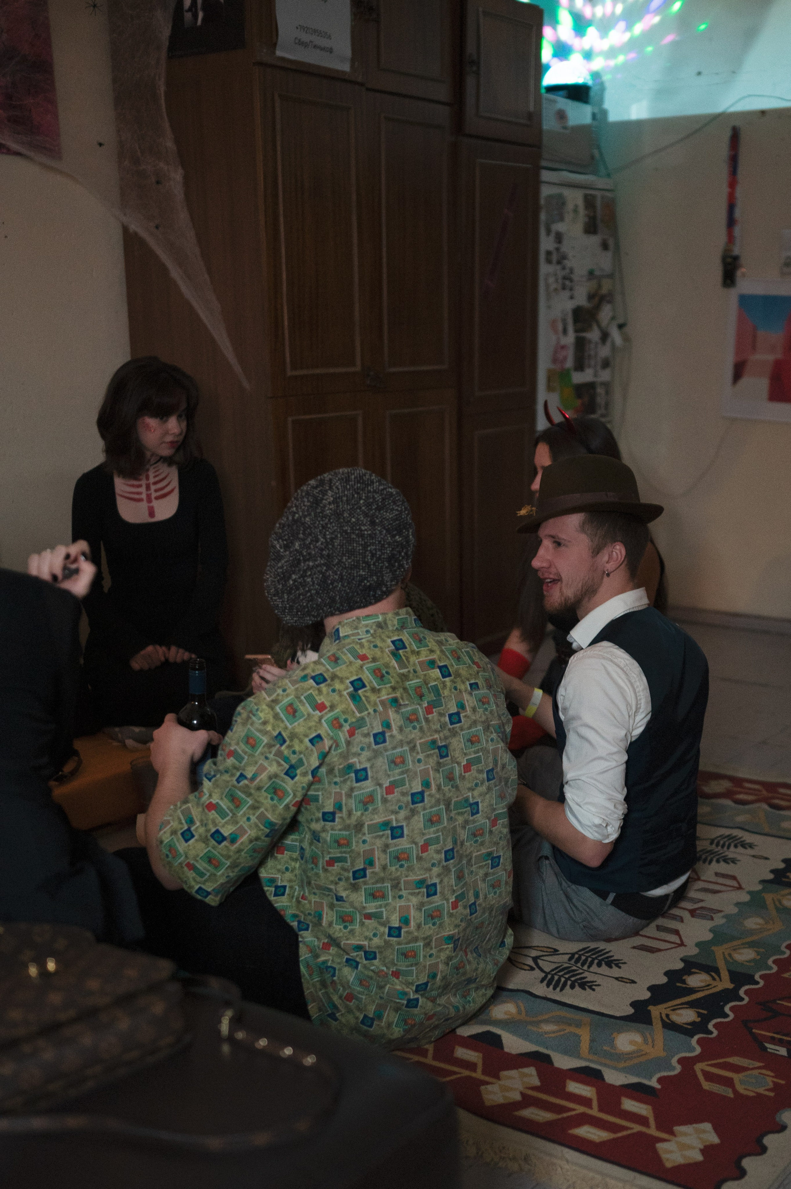 Хеллоуин у Мищенко. Портретный и репортажный фотограф в Санкт-Петербурге