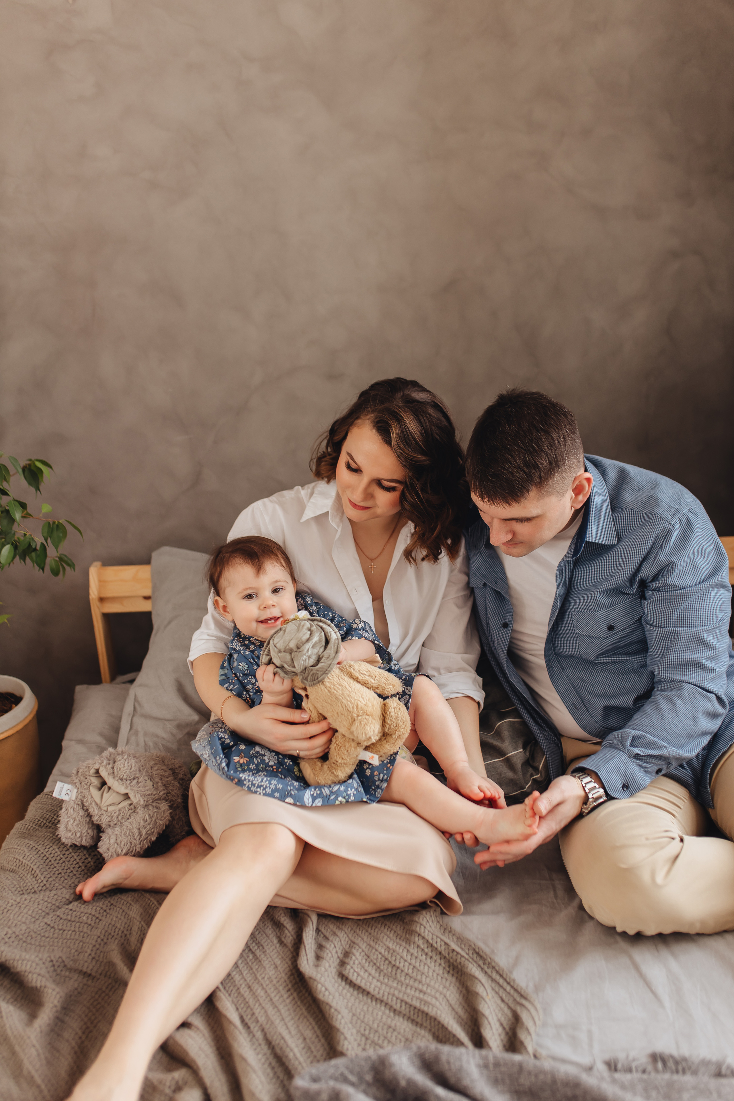 Андрей, Маша и Анечка. Свадебный и семейный фотограф в Туле и области Маша Костина