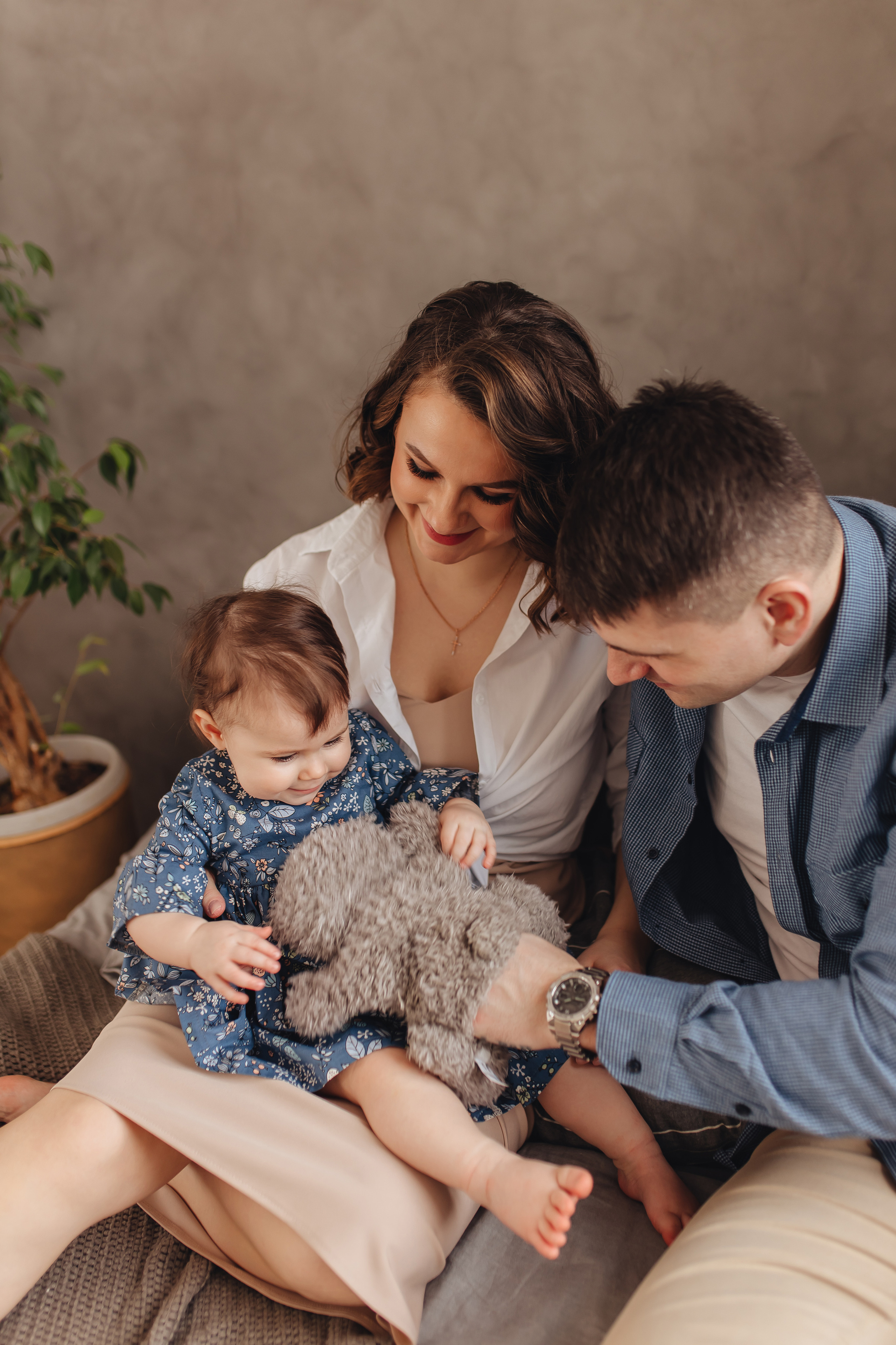 Андрей, Маша и Анечка. Свадебный и семейный фотограф в Туле и области Маша Костина