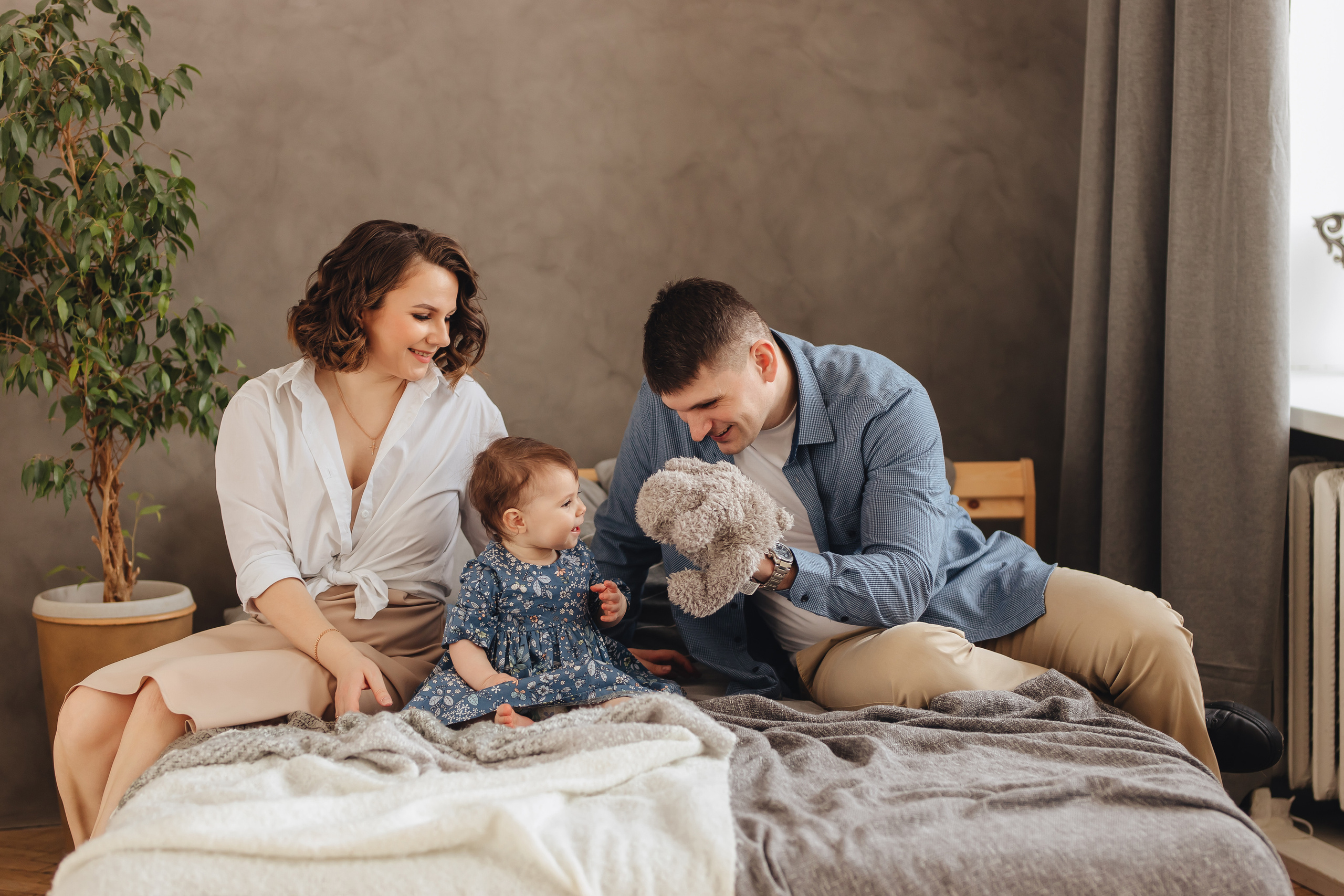 Андрей, Маша и Анечка. Свадебный и семейный фотограф в Туле и области Маша Костина