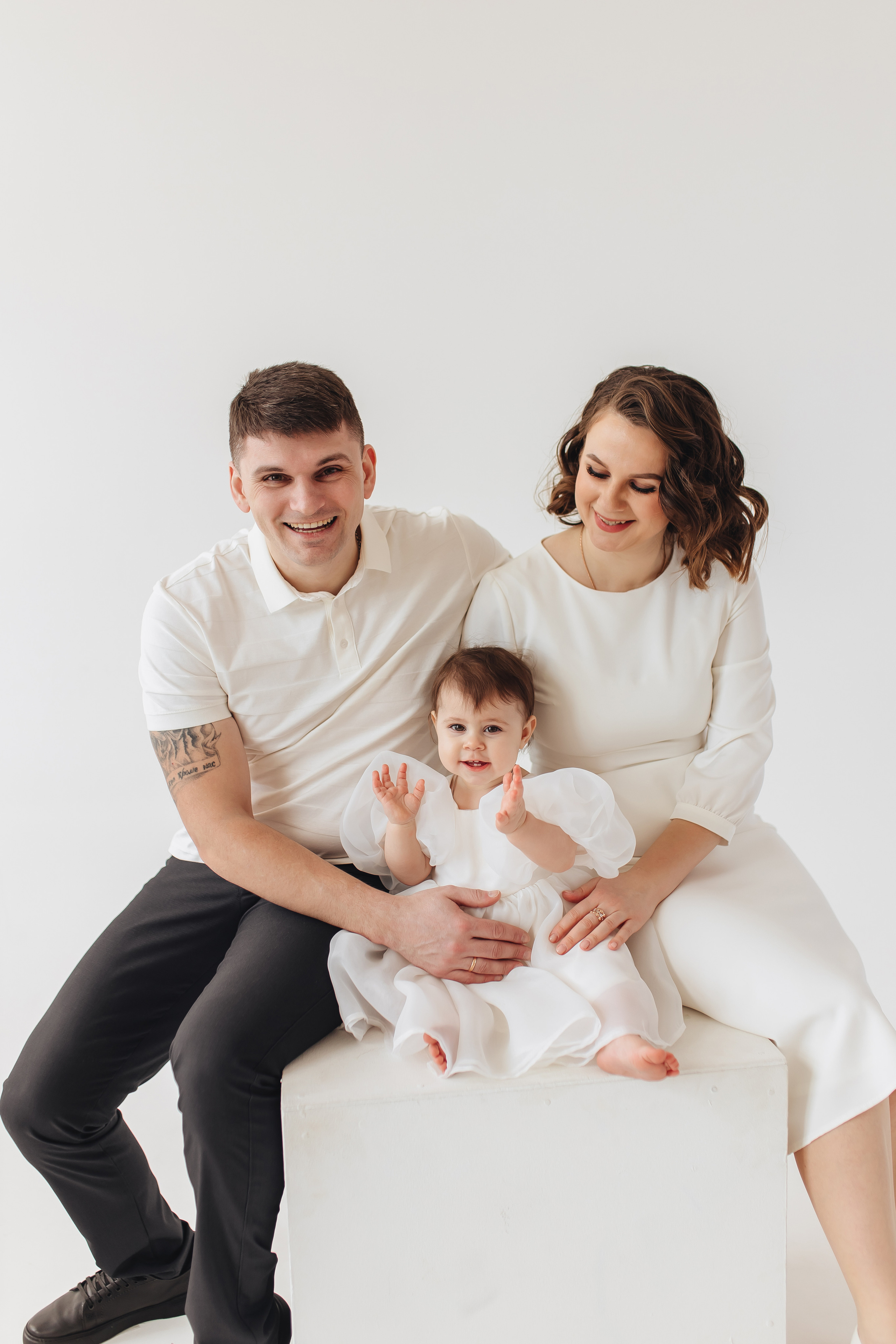 Андрей, Маша и Анечка. Свадебный и семейный фотограф в Туле и области Маша Костина