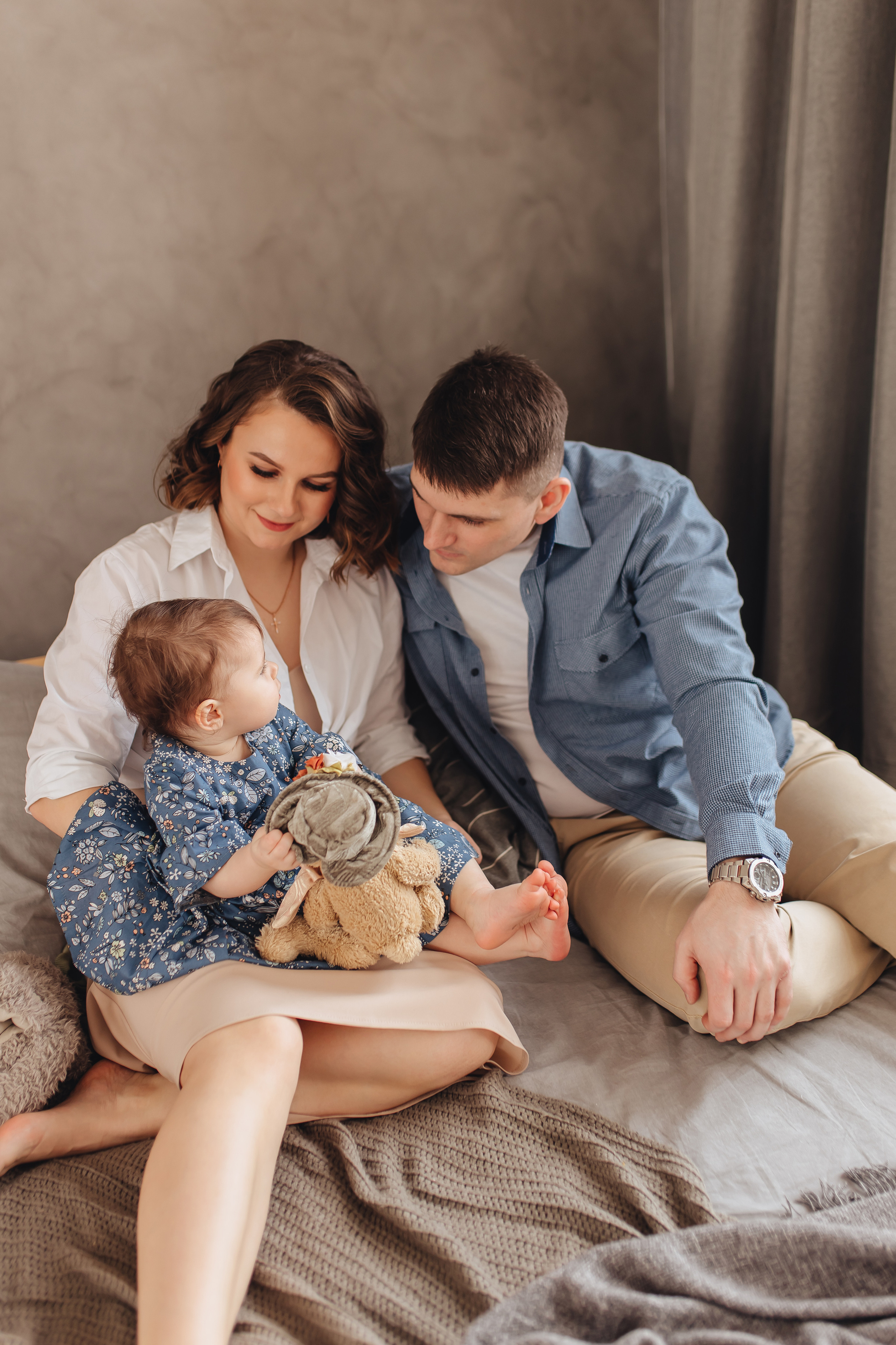 Андрей, Маша и Анечка. Свадебный и семейный фотограф в Туле и области Маша Костина