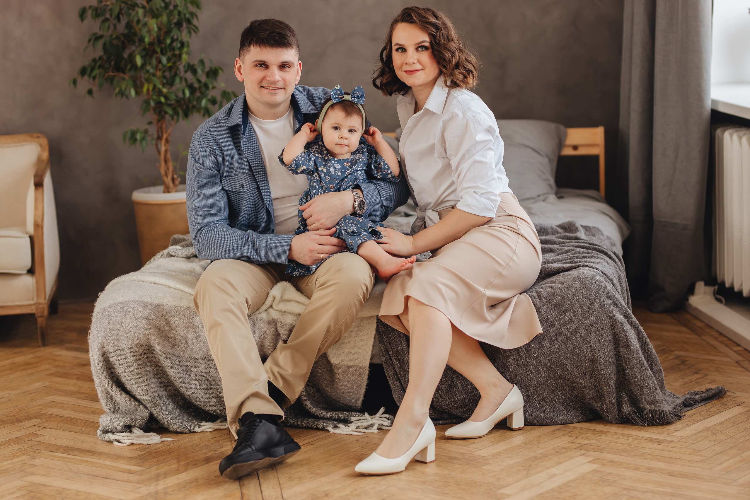 Андрей, Маша и Анечка. Свадебный и семейный фотограф в Туле и области Маша Костина