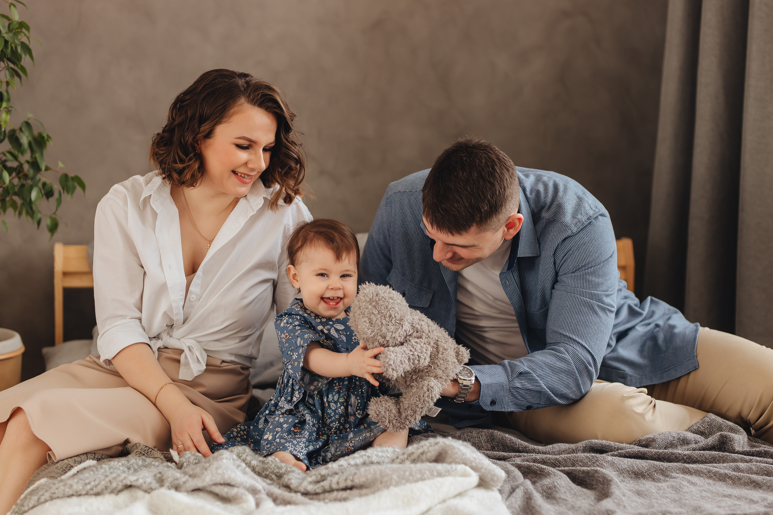 Андрей, Маша и Анечка. Свадебный и семейный фотограф в Туле и области Маша Костина