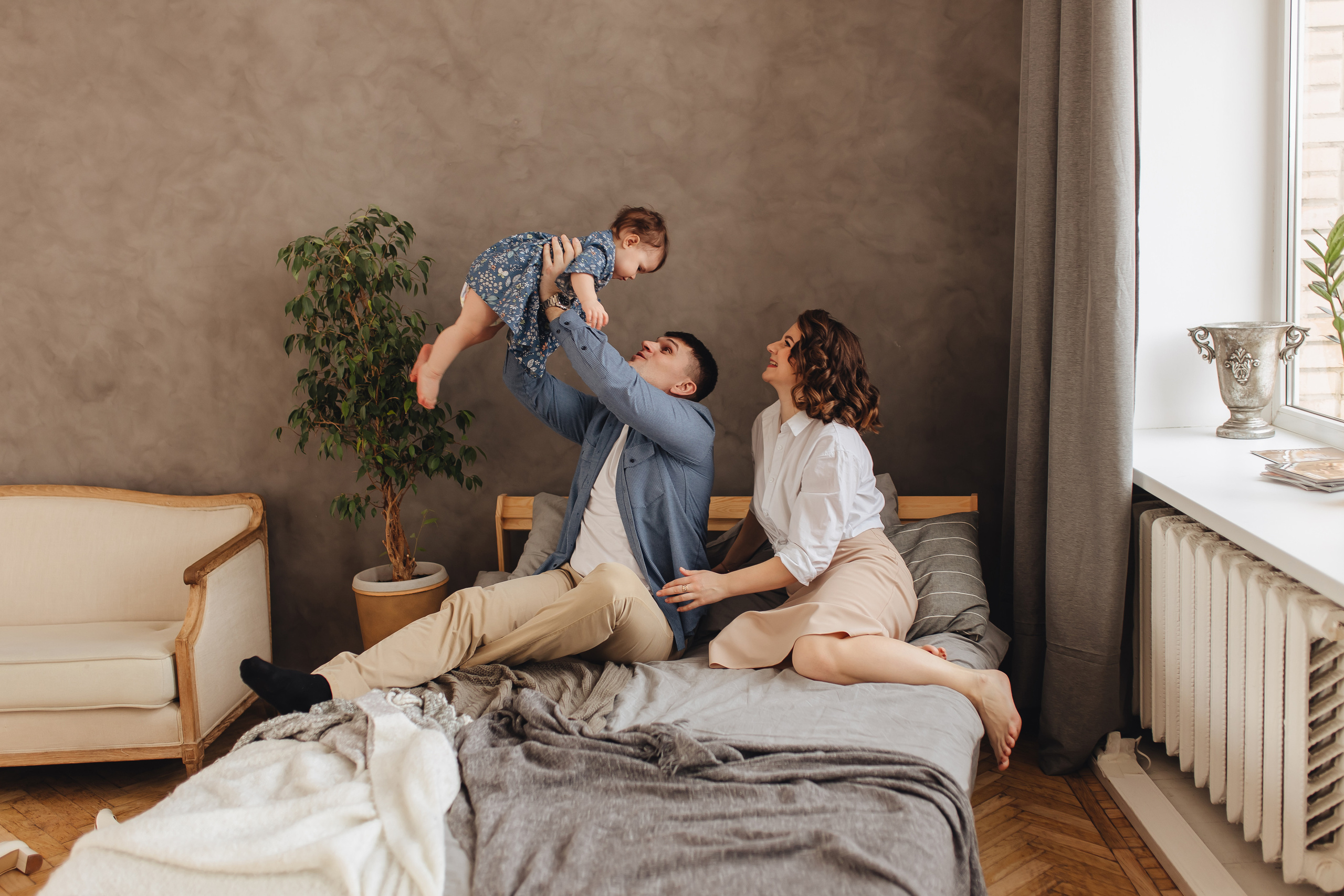 Андрей, Маша и Анечка. Свадебный и семейный фотограф в Туле и области Маша Костина