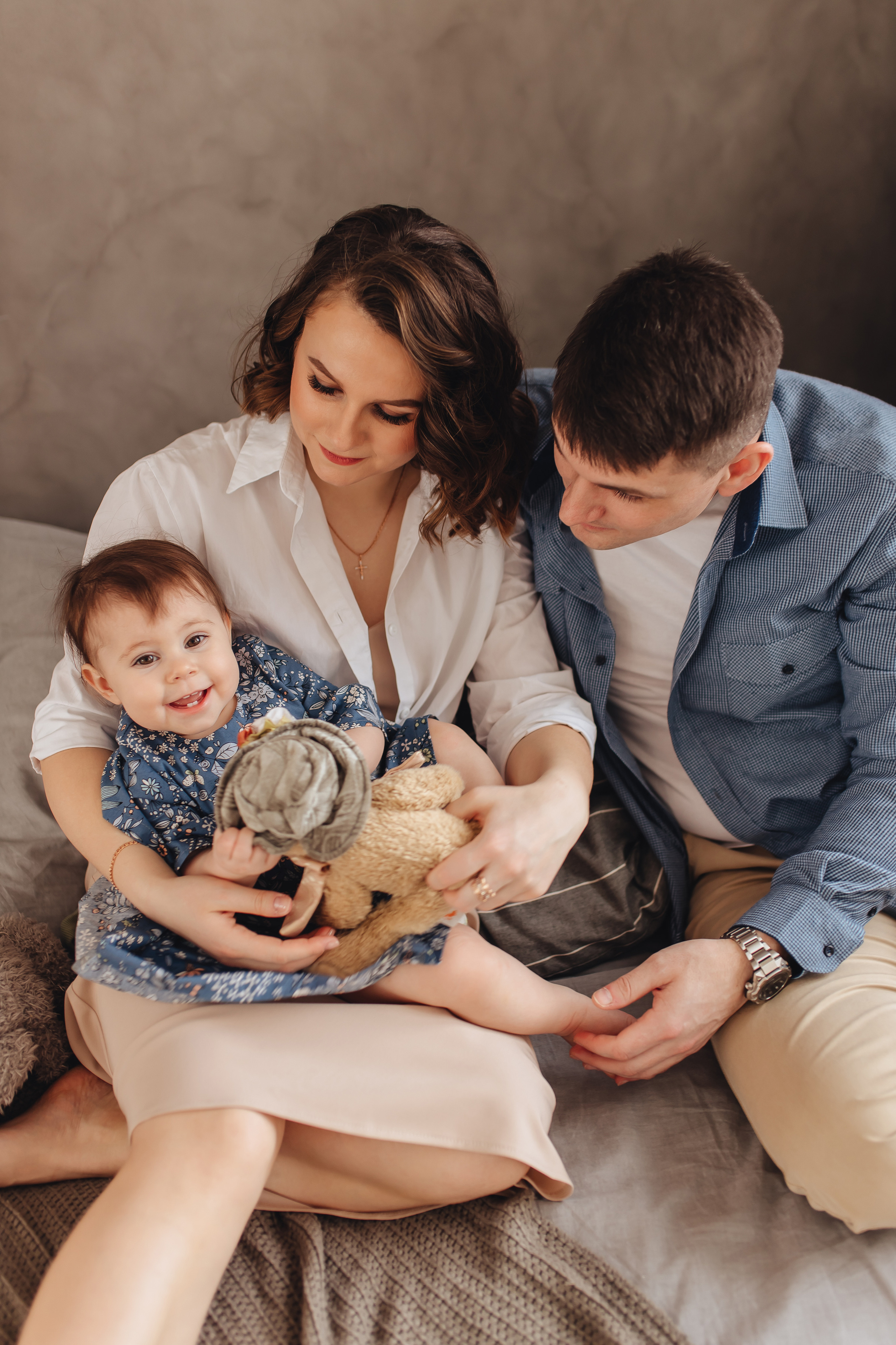 Андрей, Маша и Анечка. Свадебный и семейный фотограф в Туле и области Маша Костина