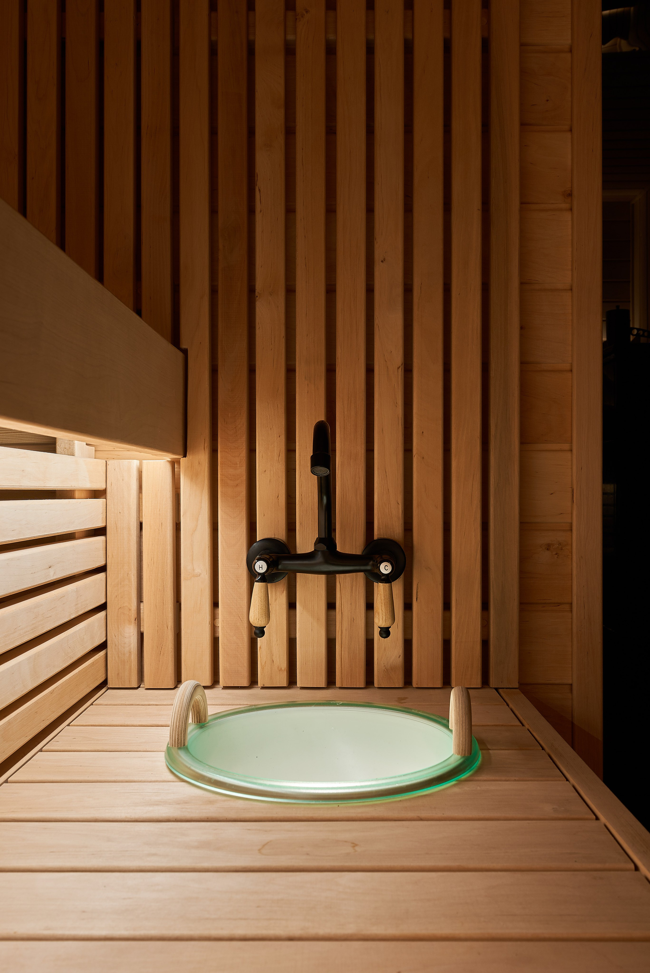 Сауна с 3D пано в виде гор, по проекту MBSaun (Бизнес съемка). Бояршинов Антон Интерьерный фотограф/видеограф Москва