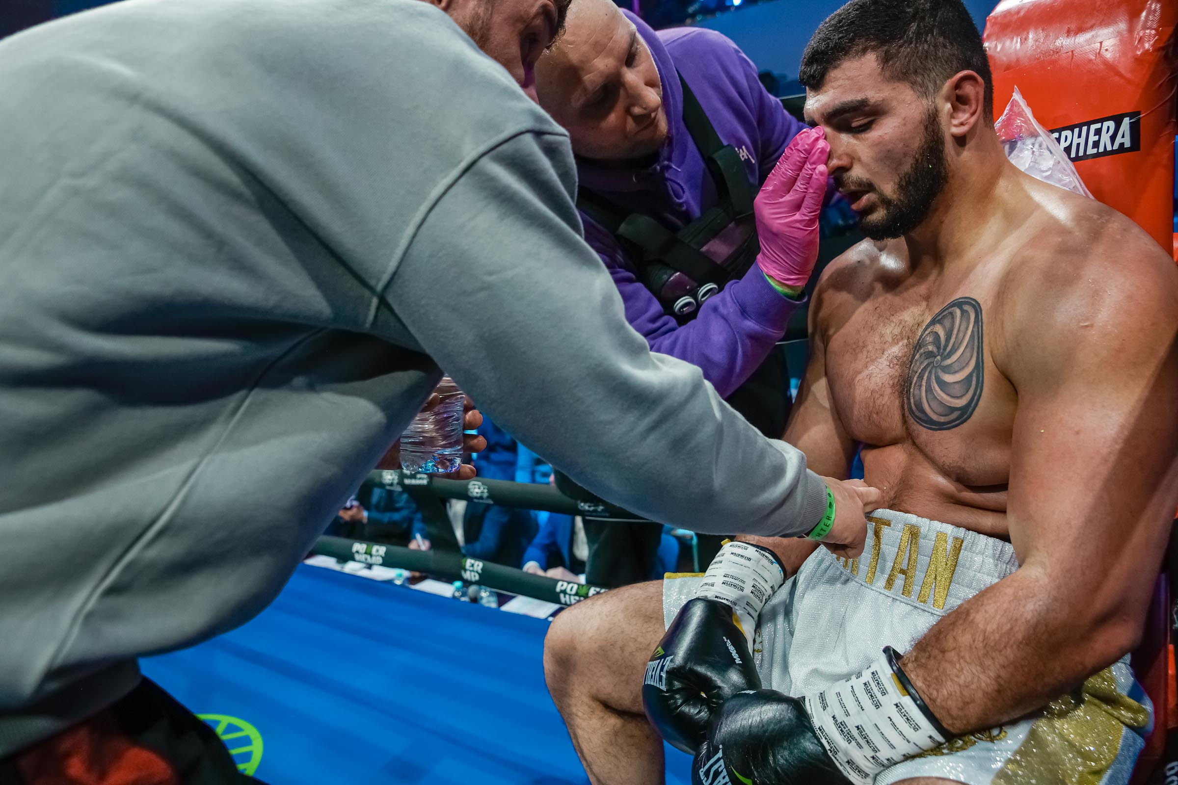 Бокс МАТЧ ТВ. Фотограф Андрей Слынченко