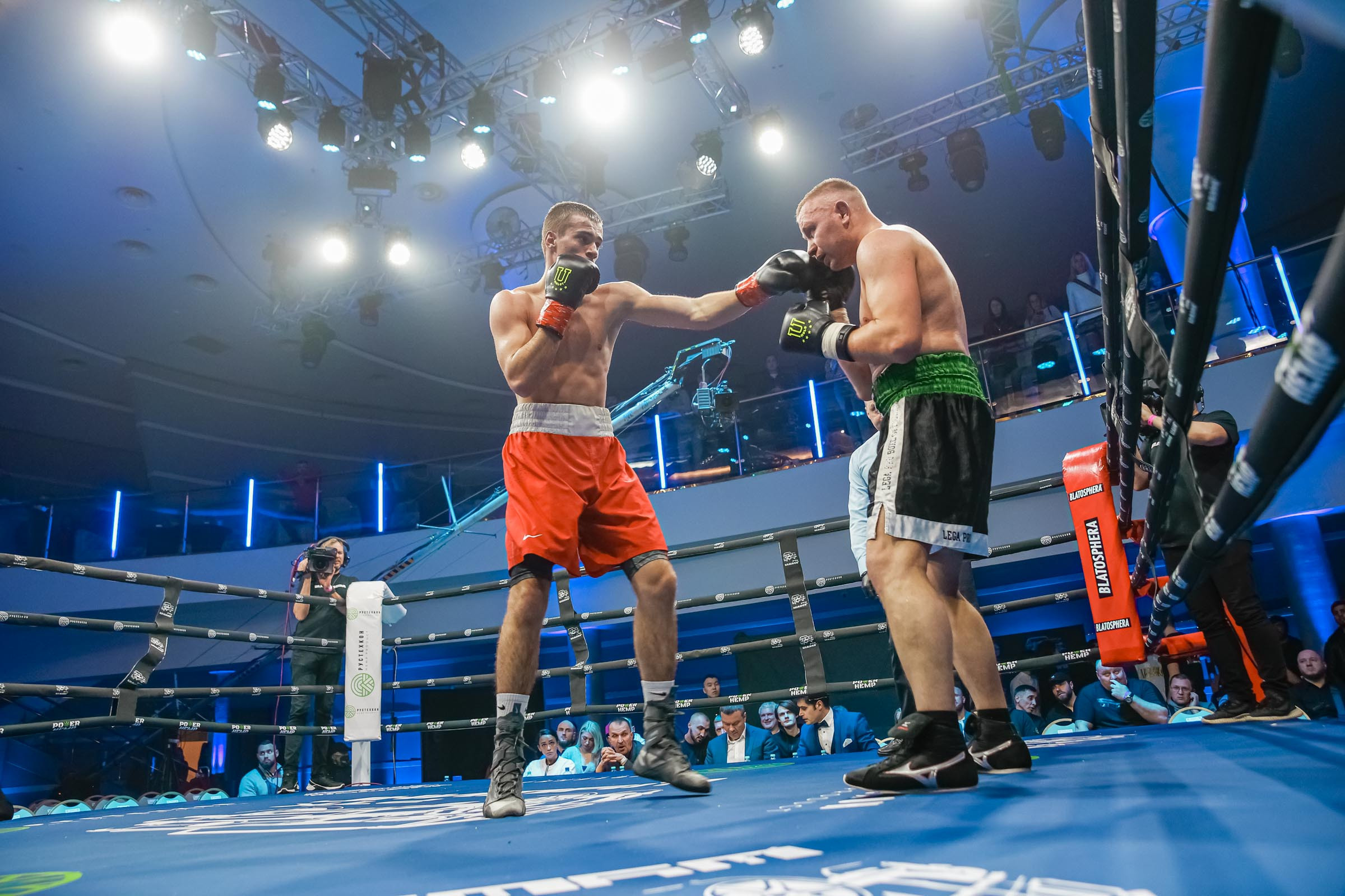 Бокс МАТЧ ТВ. Фотограф Андрей Слынченко