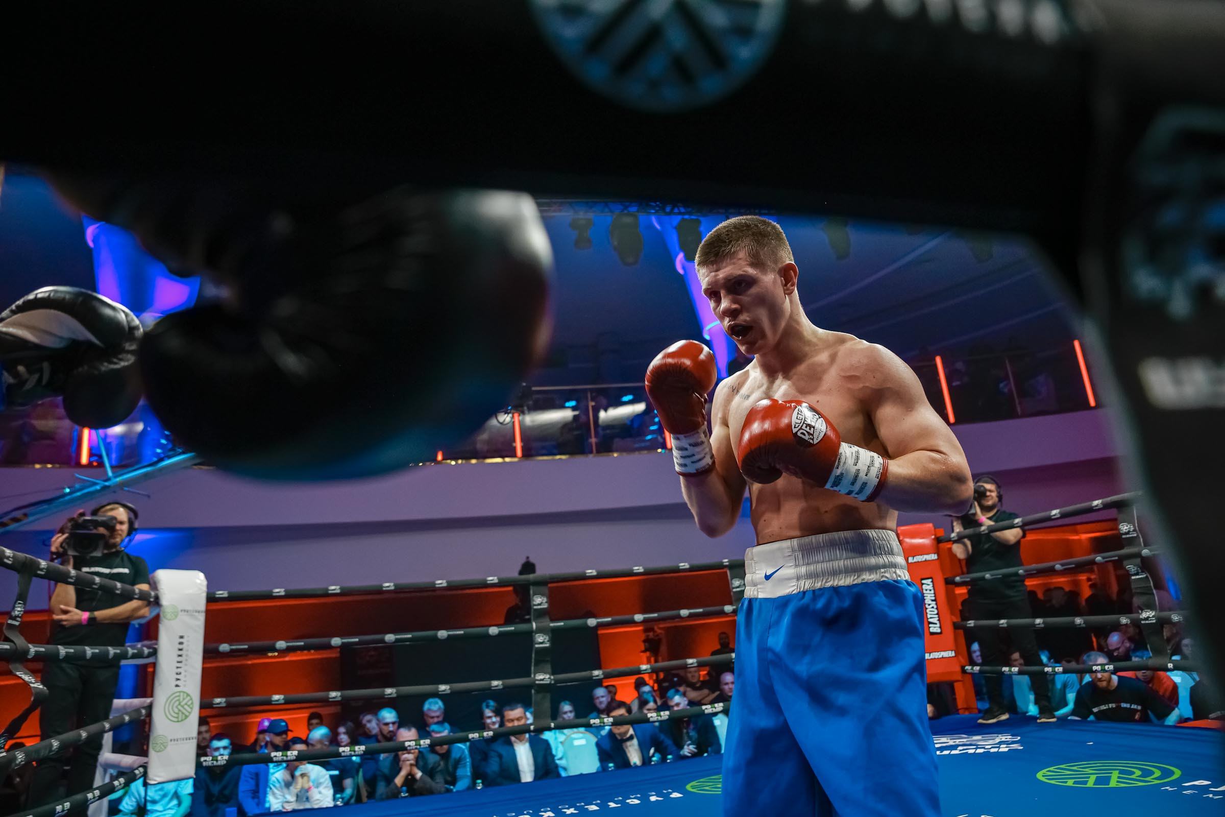 Бокс МАТЧ ТВ. Фотограф Андрей Слынченко