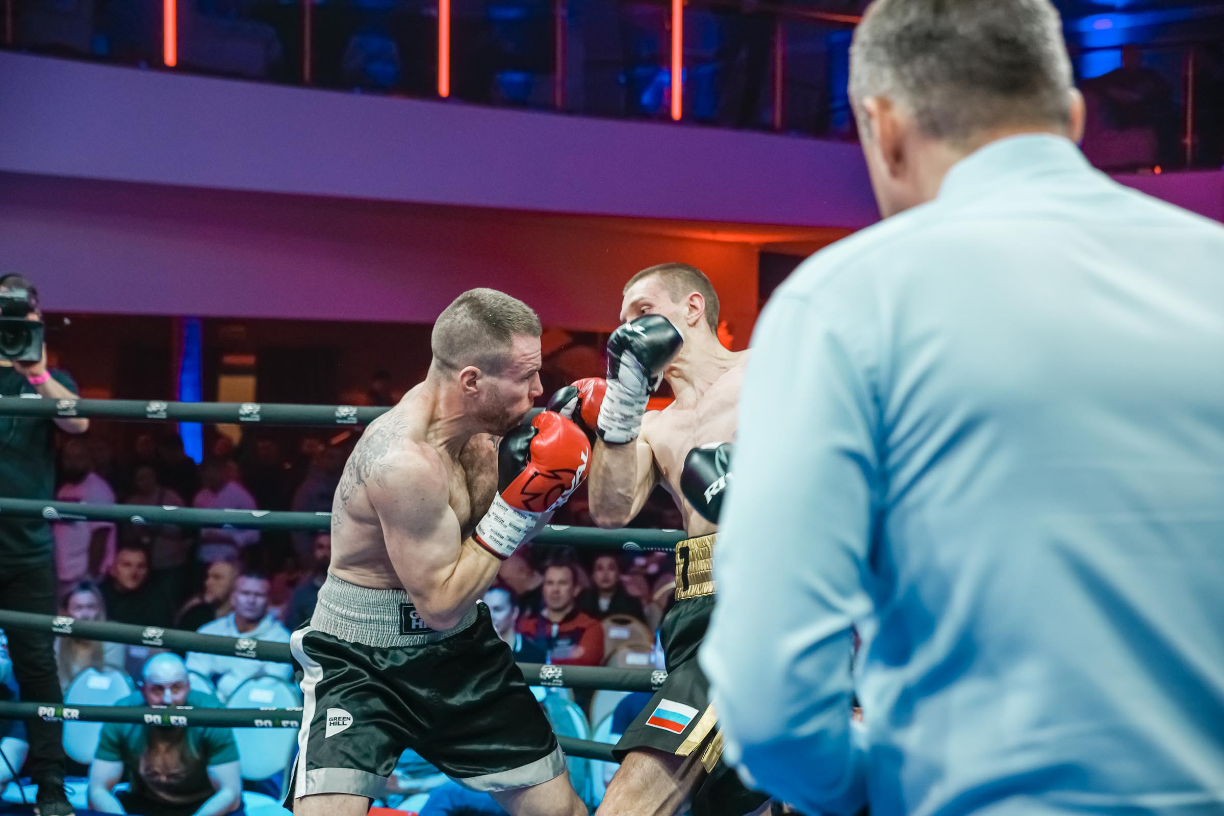 Бокс МАТЧ ТВ. Фотограф Андрей Слынченко
