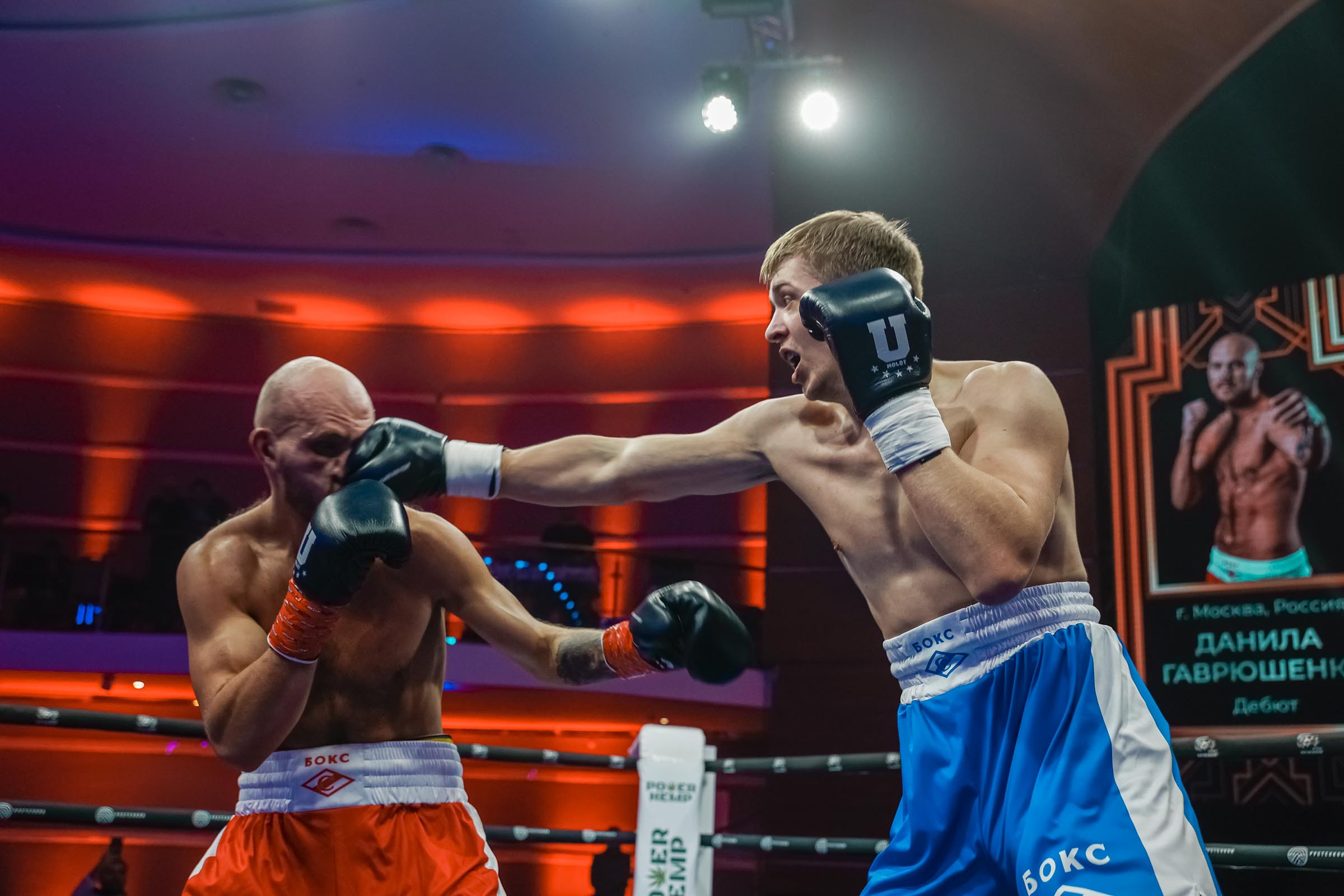 Бокс МАТЧ ТВ. Фотограф Андрей Слынченко