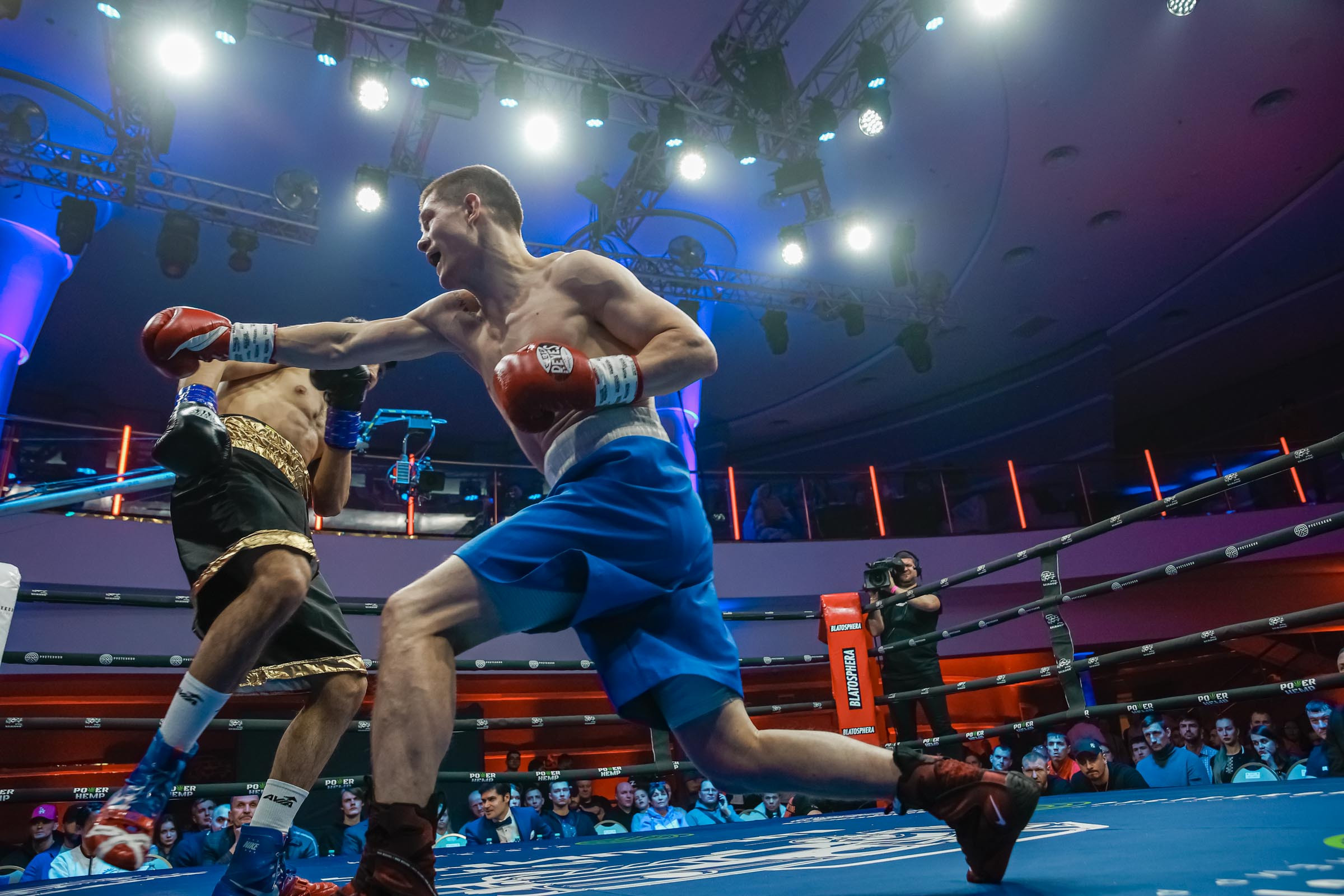 Бокс МАТЧ ТВ. Фотограф Андрей Слынченко