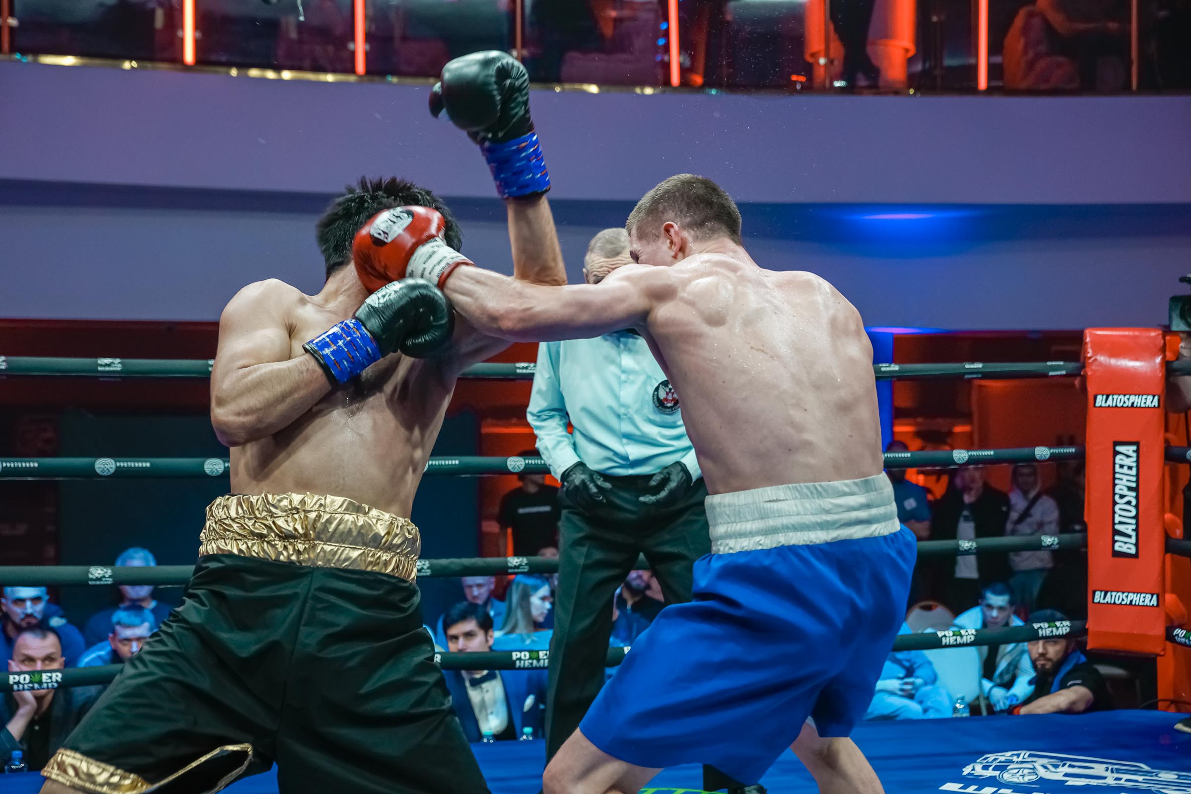 Бокс МАТЧ ТВ. Фотограф Андрей Слынченко