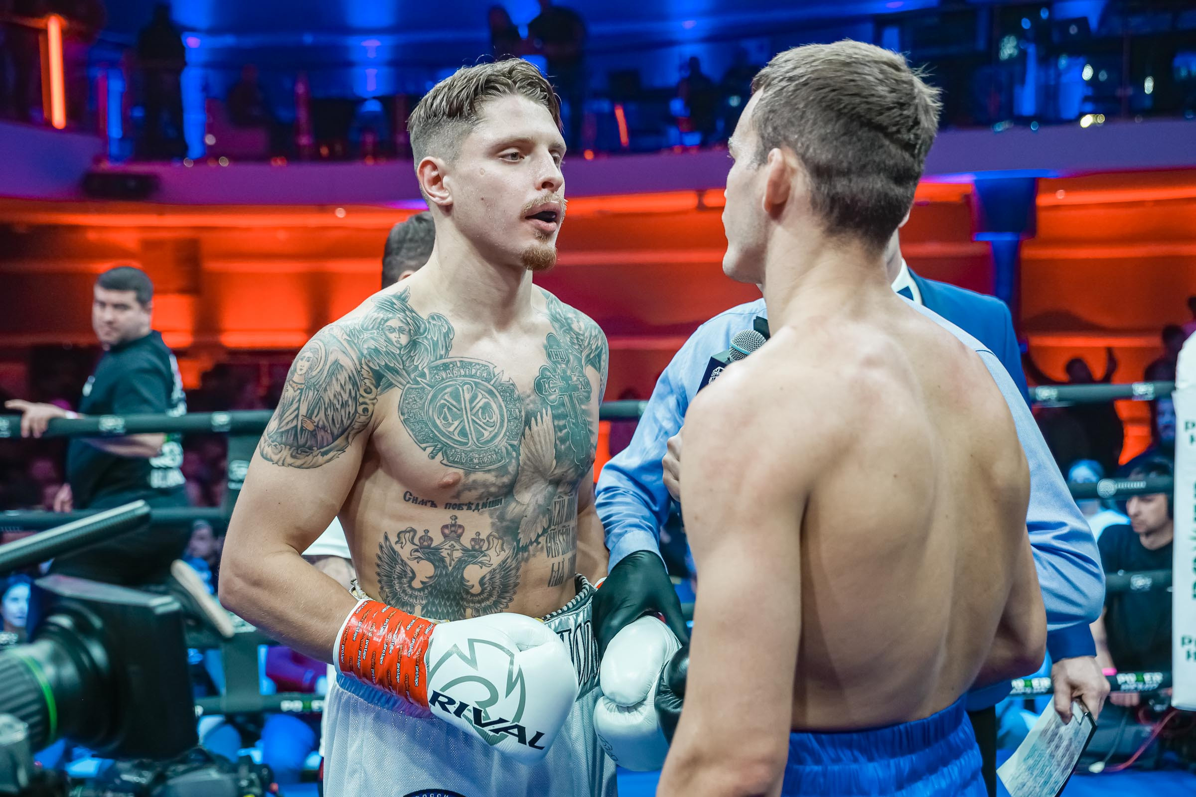Бокс МАТЧ ТВ. Фотограф Андрей Слынченко