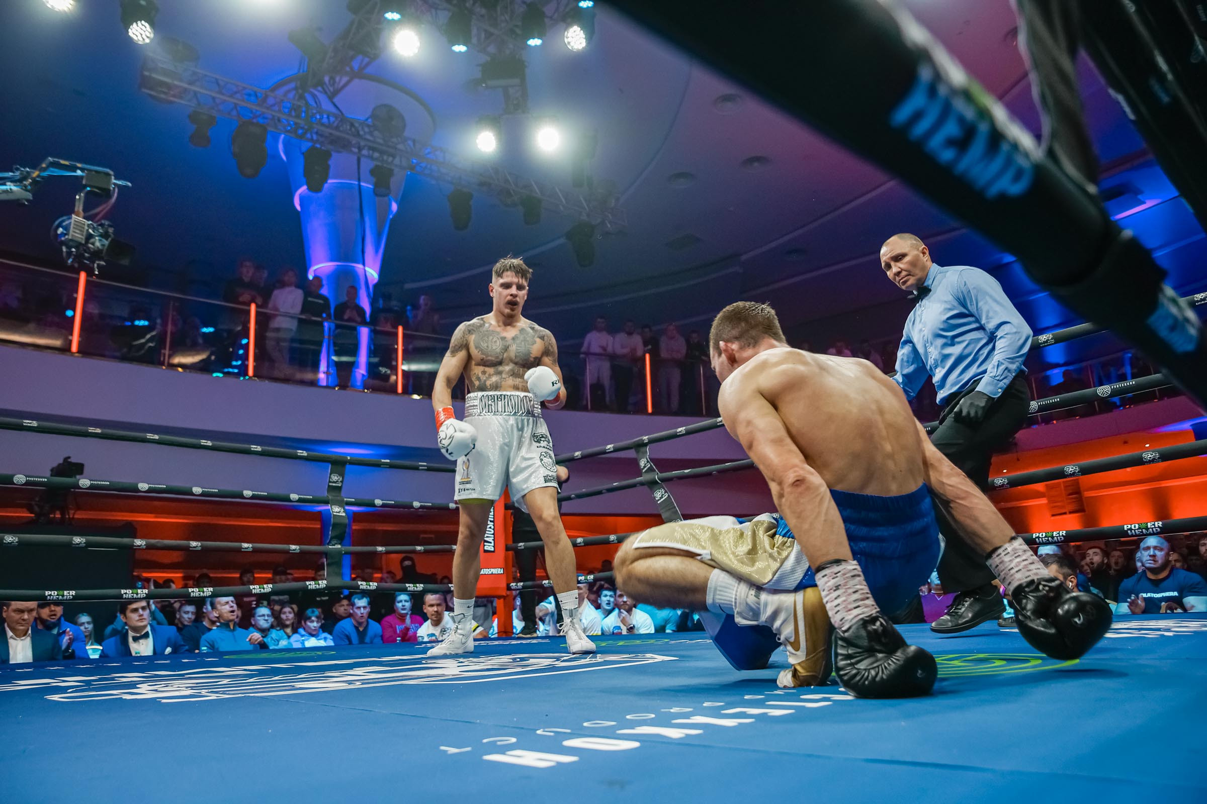 Бокс МАТЧ ТВ. Фотограф Андрей Слынченко