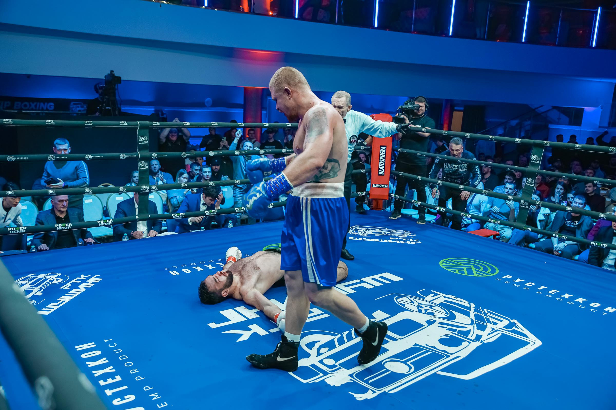 Бокс МАТЧ ТВ. Фотограф Андрей Слынченко