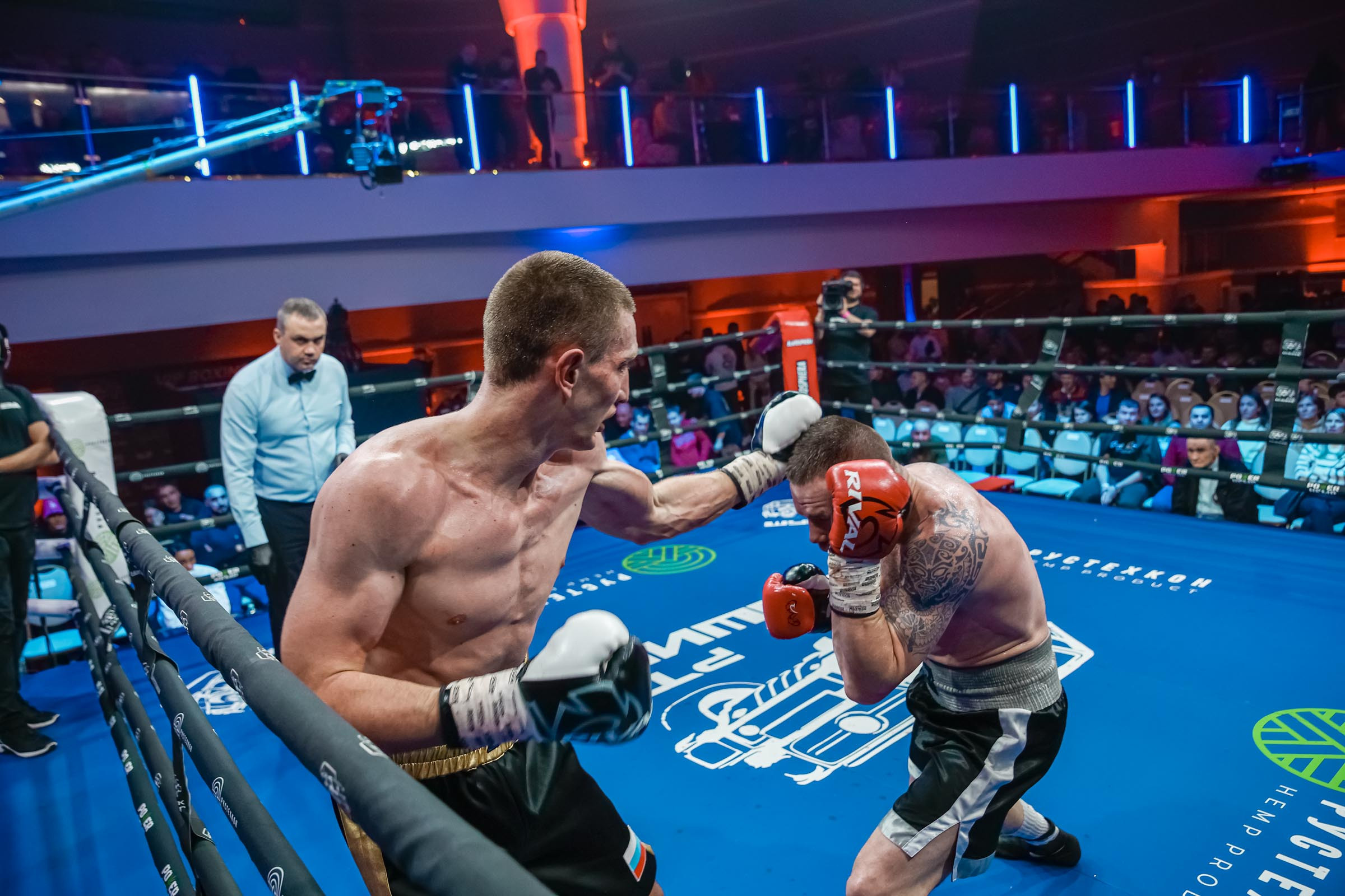 Бокс МАТЧ ТВ. Фотограф Андрей Слынченко
