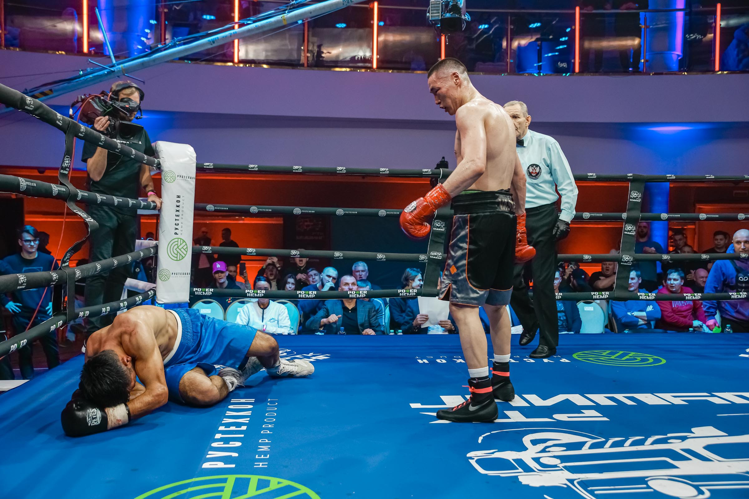 Бокс МАТЧ ТВ. Фотограф Андрей Слынченко