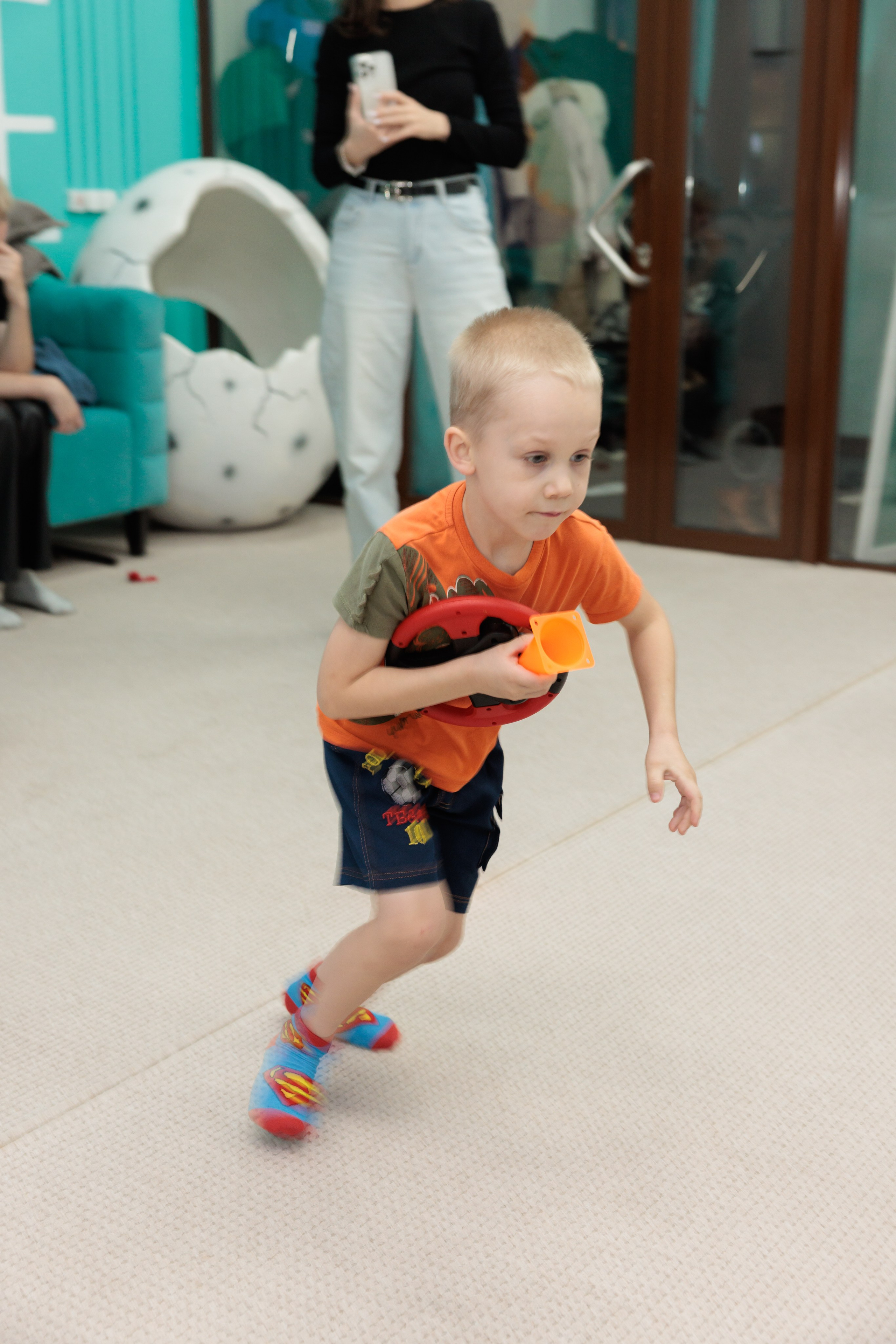 Семёну 5 лет Игротека Дино. Фотограф в Красноярске Евдокимова Анастасия