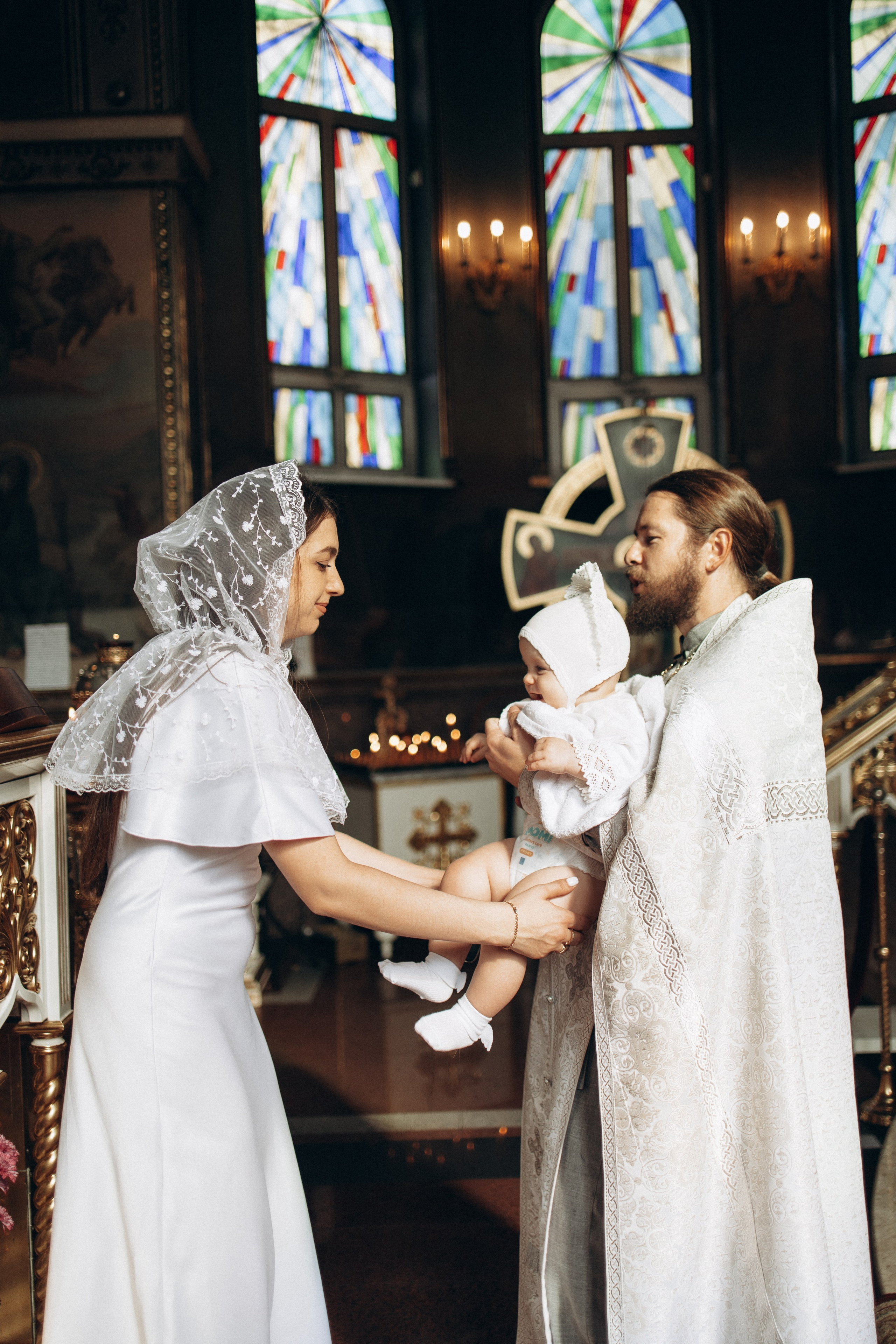 Крещение Арины. Самый теплый фотограф в Краснодаре Рябоконь Ксения