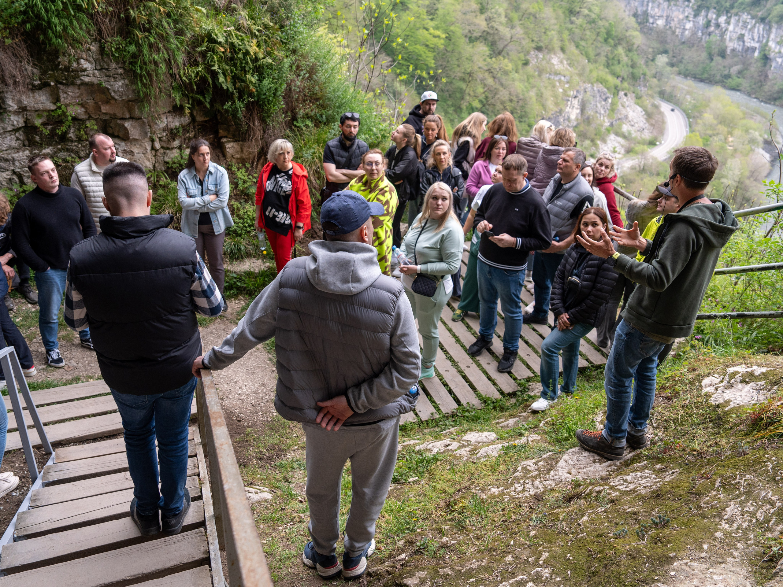 MICE мероприятие — джиппинг на каньон Псахо. Репортажный фотограф в Красной Поляне и Сочи Павлюченко Екатерина