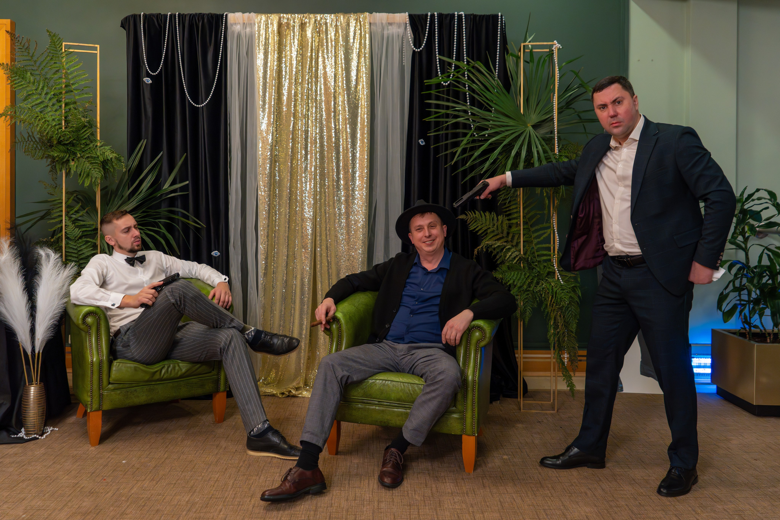 Новый год в стиле Great Gatsby. Репортажный фотограф в Красной Поляне и Сочи Павлюченко Екатерина