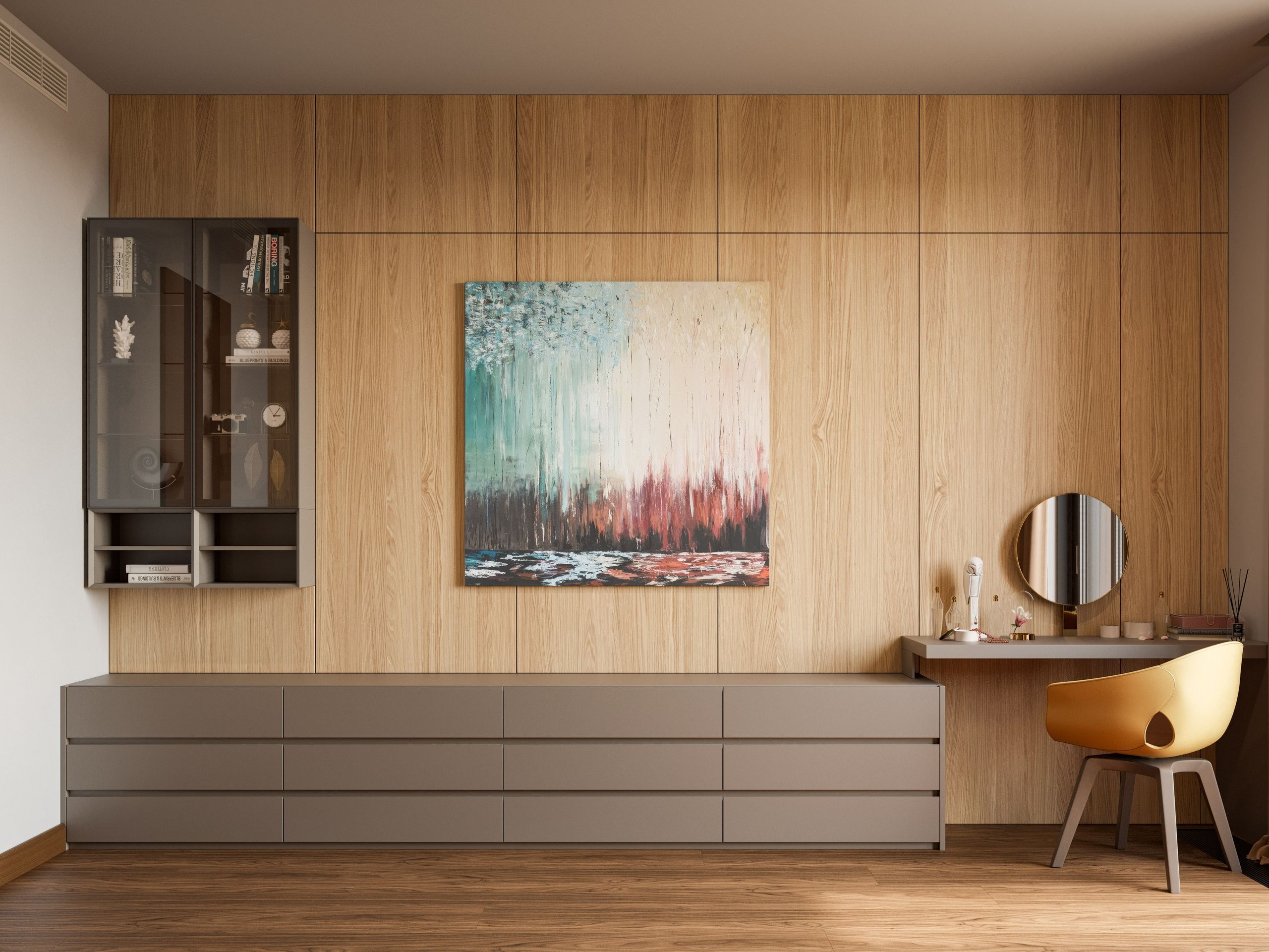 3D Визуализация Квартиры в Белграде | Яркий Современный Дизайн Интерьера. Визуализатор интерьера в Москве | Брагин Кирилл