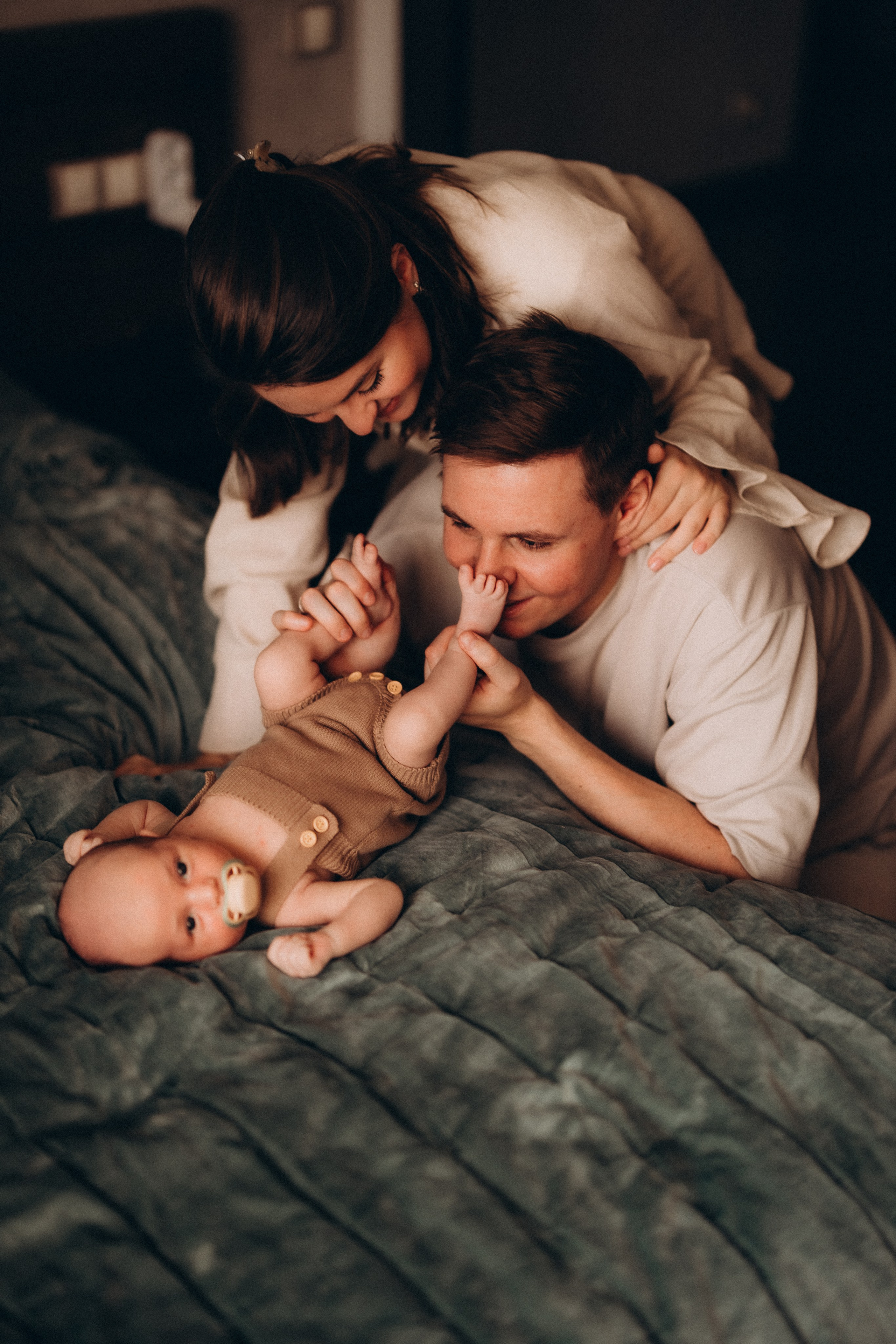 Новорожденный Миша. Евгения Пелипас