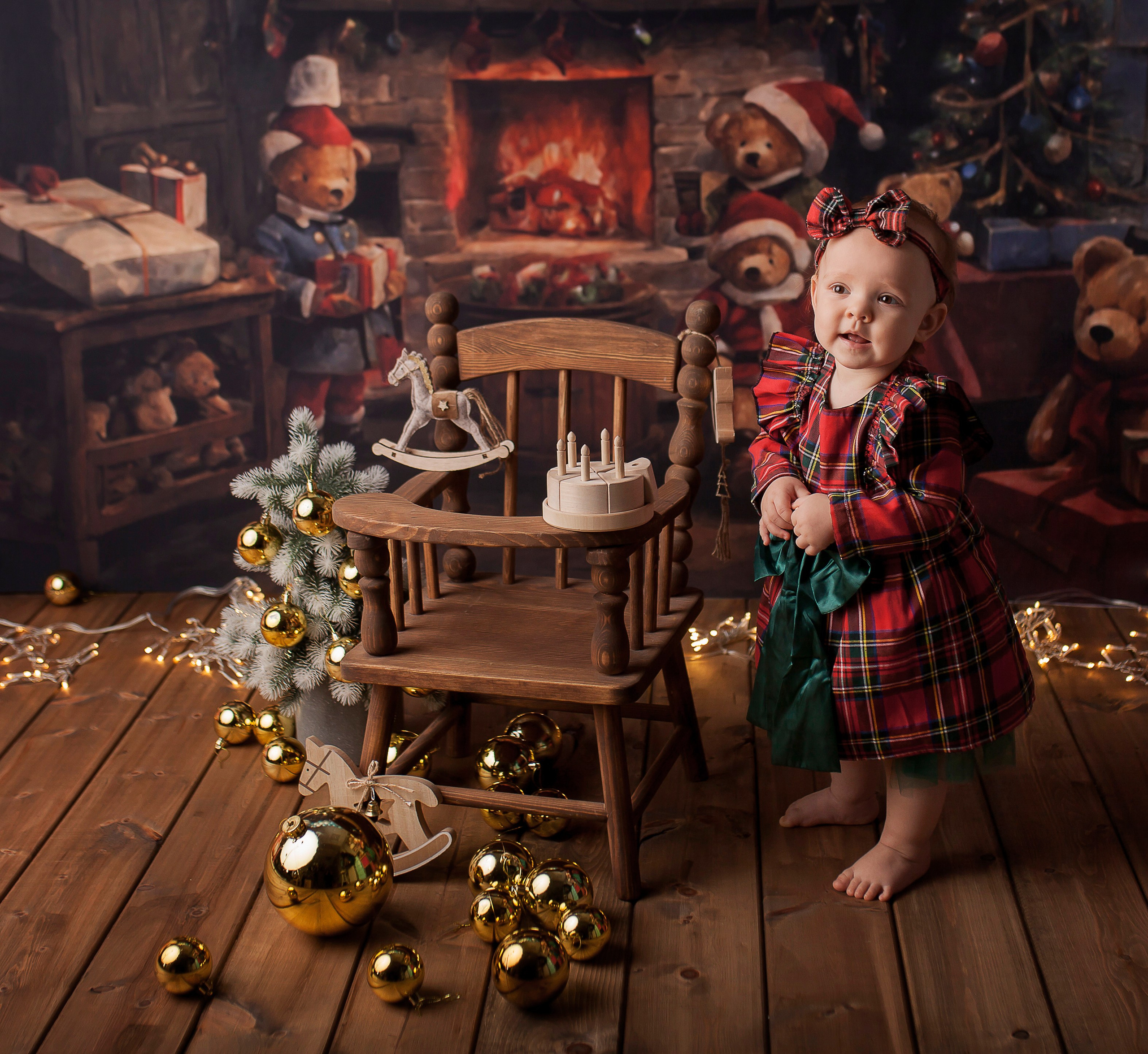 Юлия, 1 годик. Фотограф новорожденных в Новокузнецке Анна Горошникова